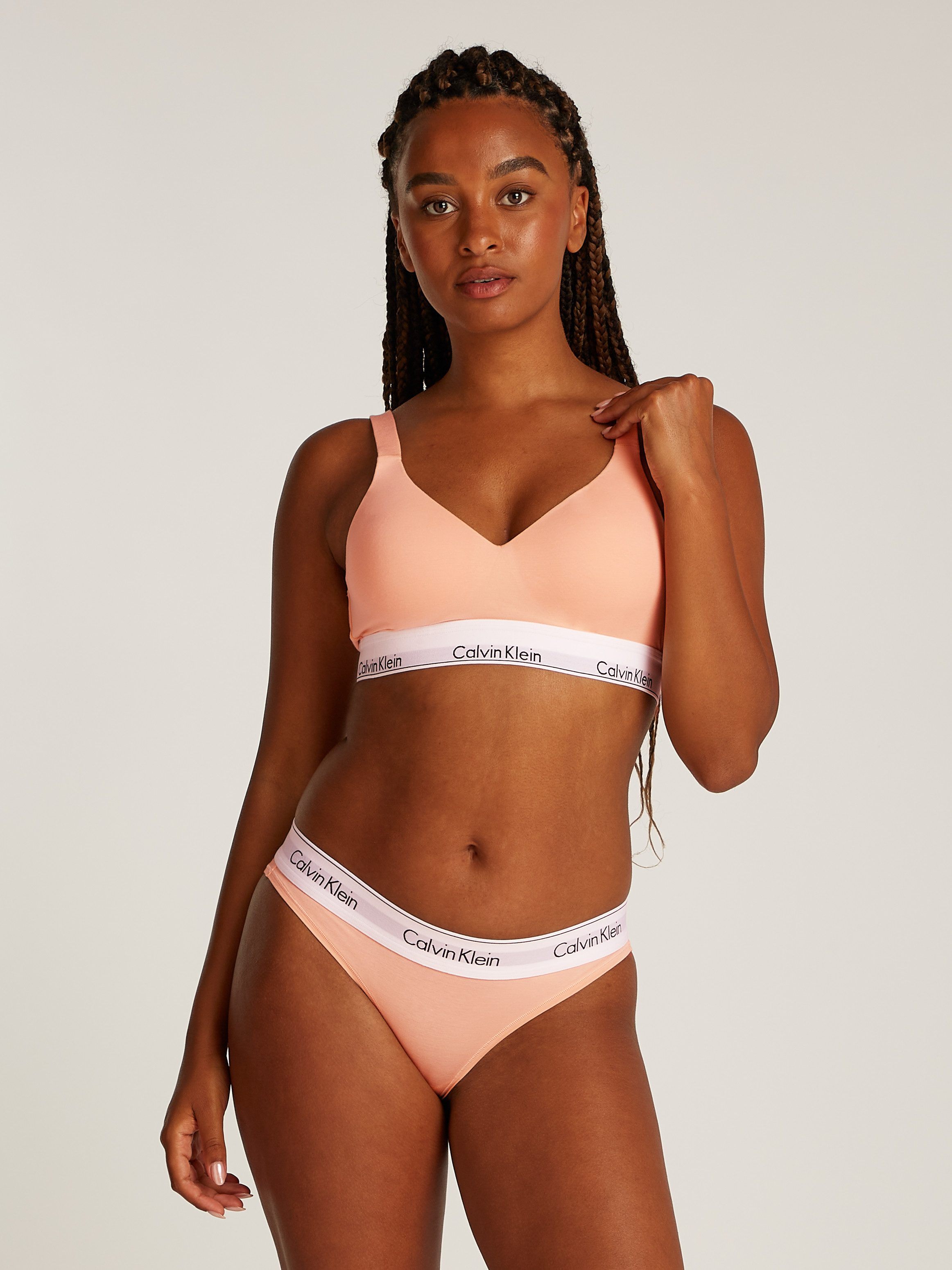 Calvin Klein Bralette LIFT BRALETTE met elastische logo-band