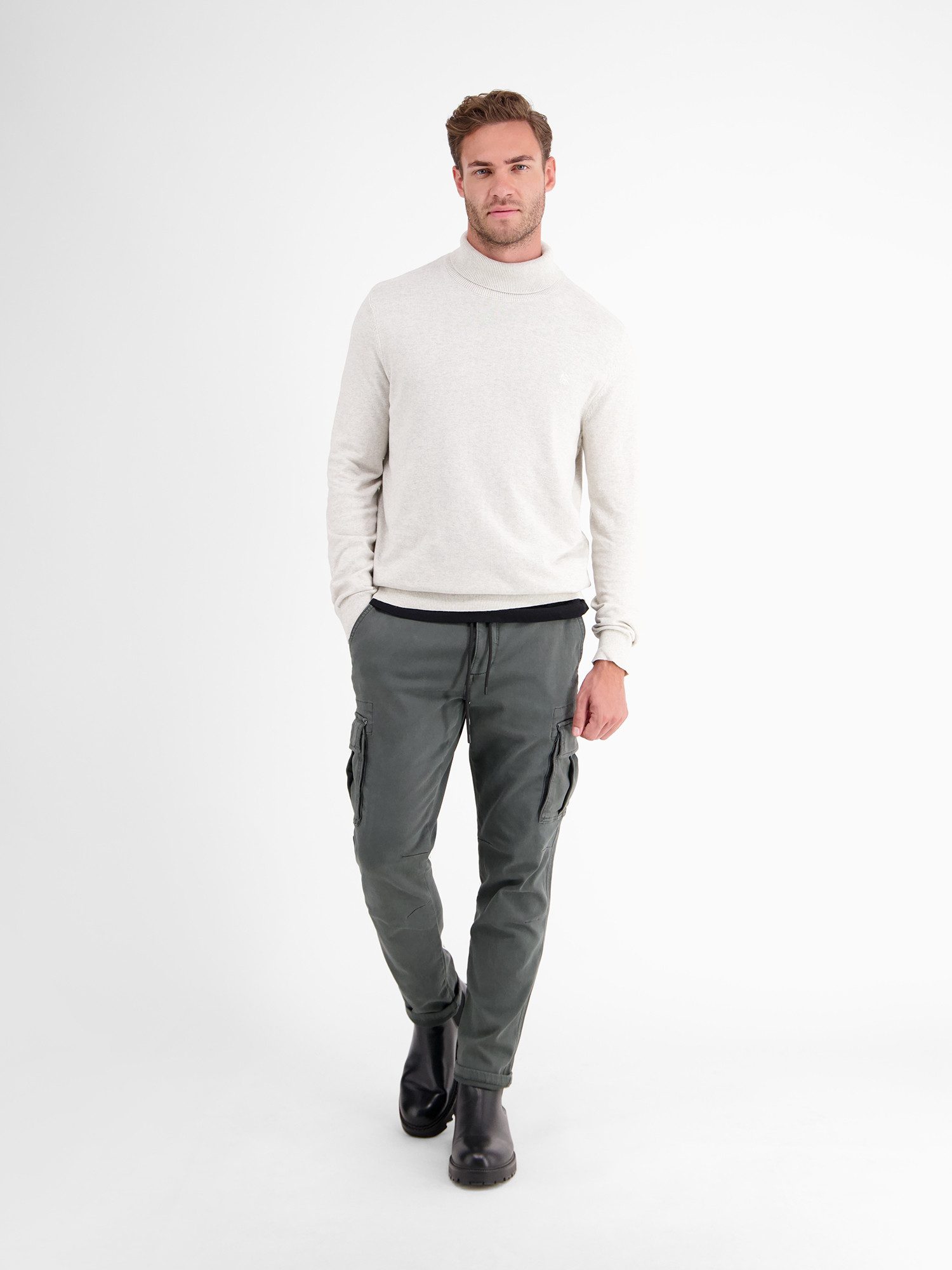 Lerros Coltrui LERROS rolkragen gebreide pullover