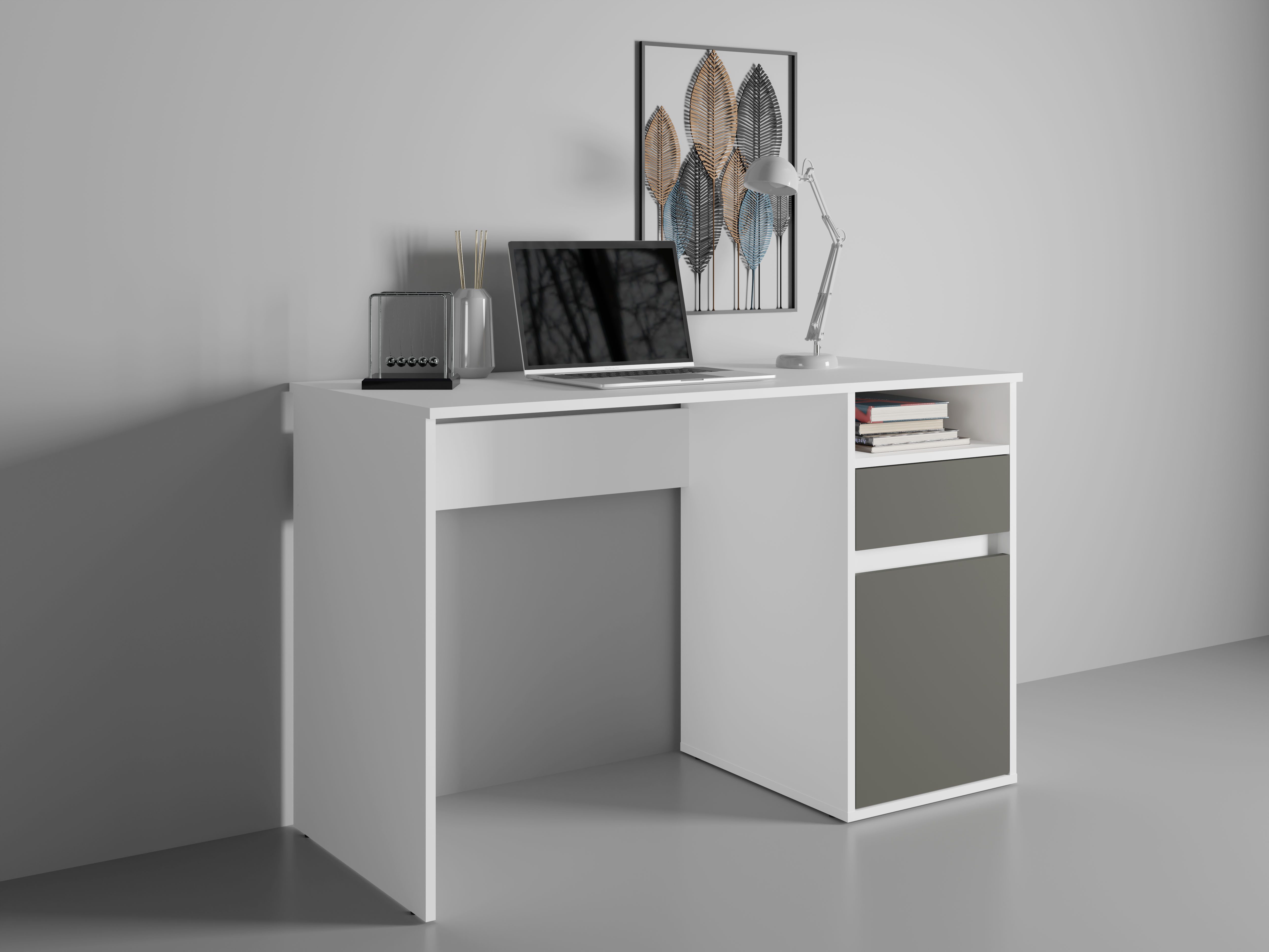 INOSIGN Bureau TINSLEY met lade en deur, breedte 120 x 53 cm