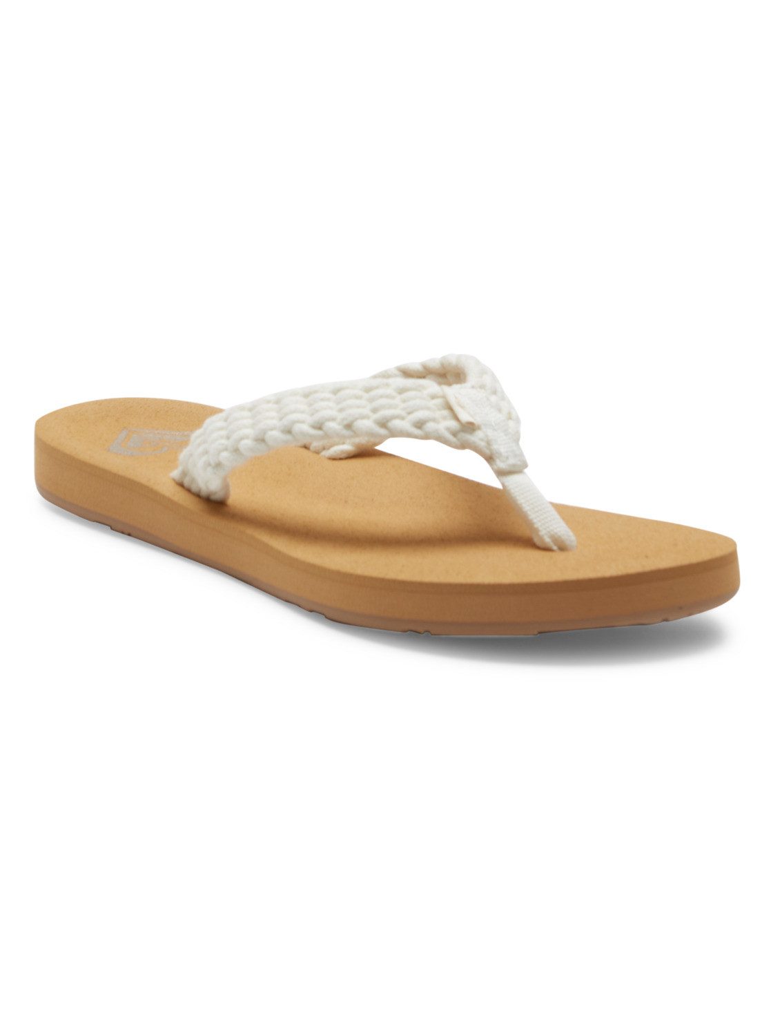 Roxy Teenslippers PORTO dames schoenen maat 8,5(39) wit