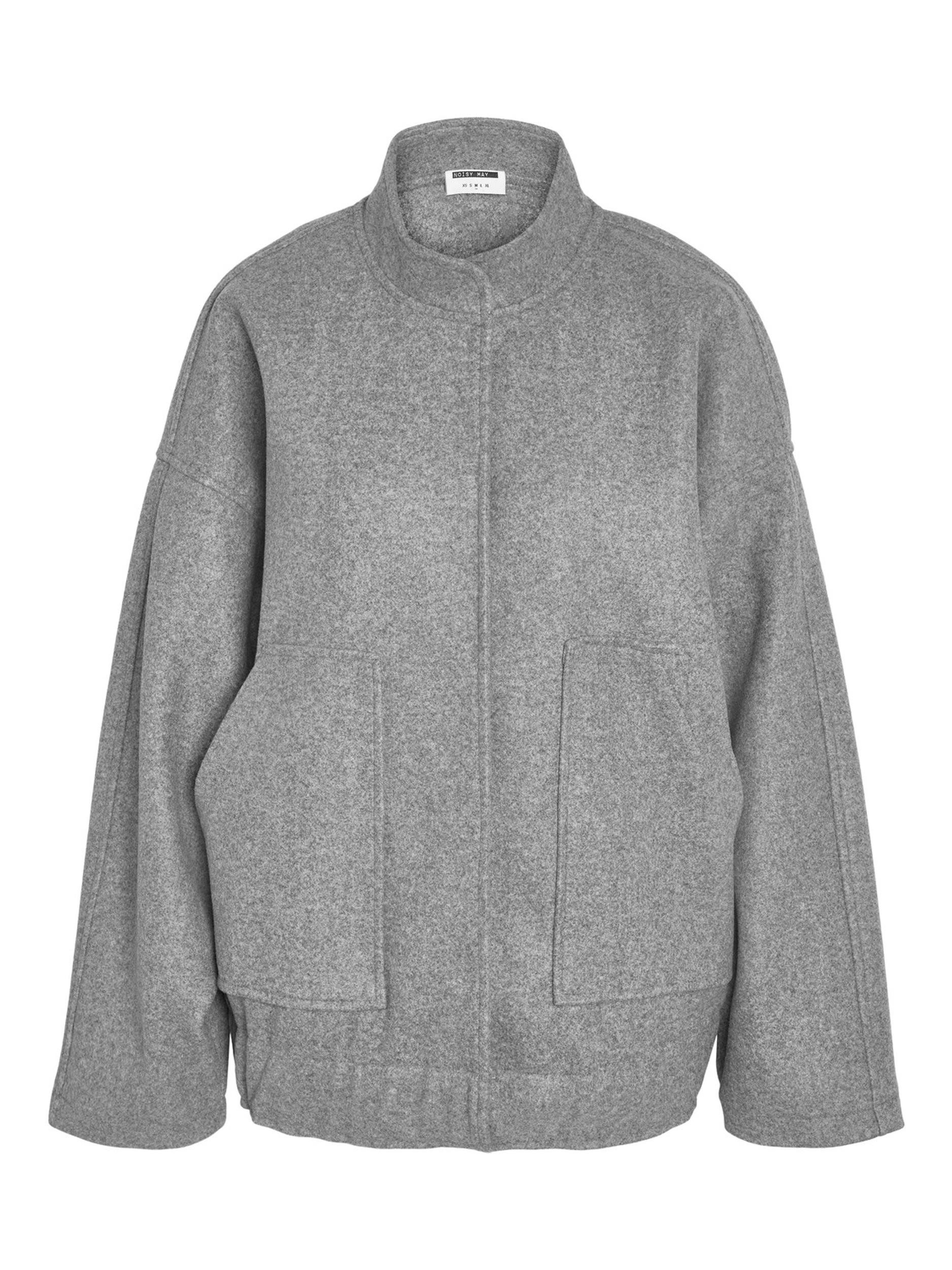 Noisy may Blousejasje NMHALSTON L S BOMBER JACKET WVN NOOS