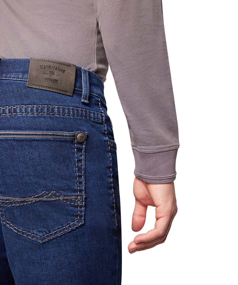 Pioneer Authentic Jeans Straight jeans Rando dikke naden
