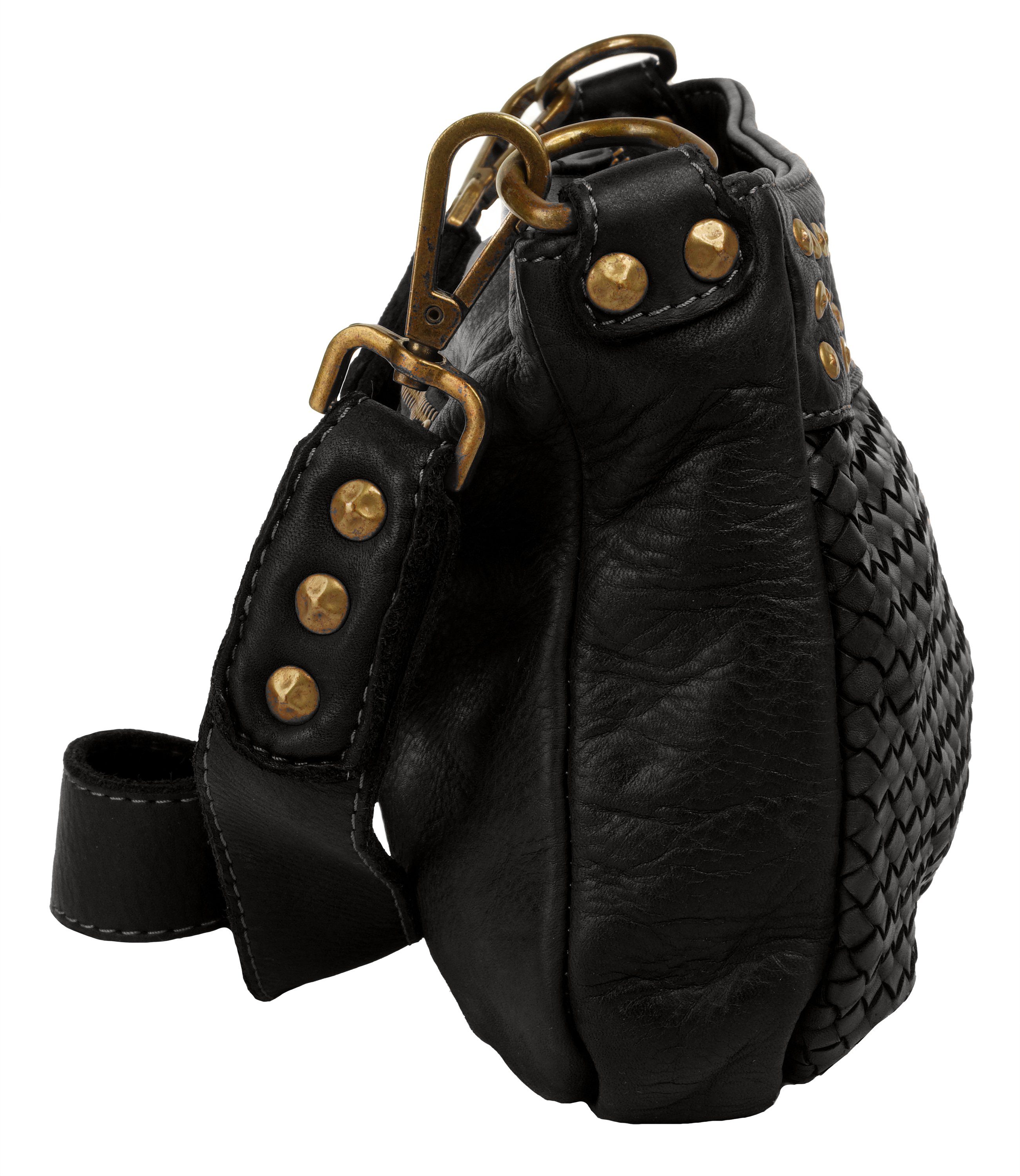 Samantha Look Schoudertas echt leer, made in italy