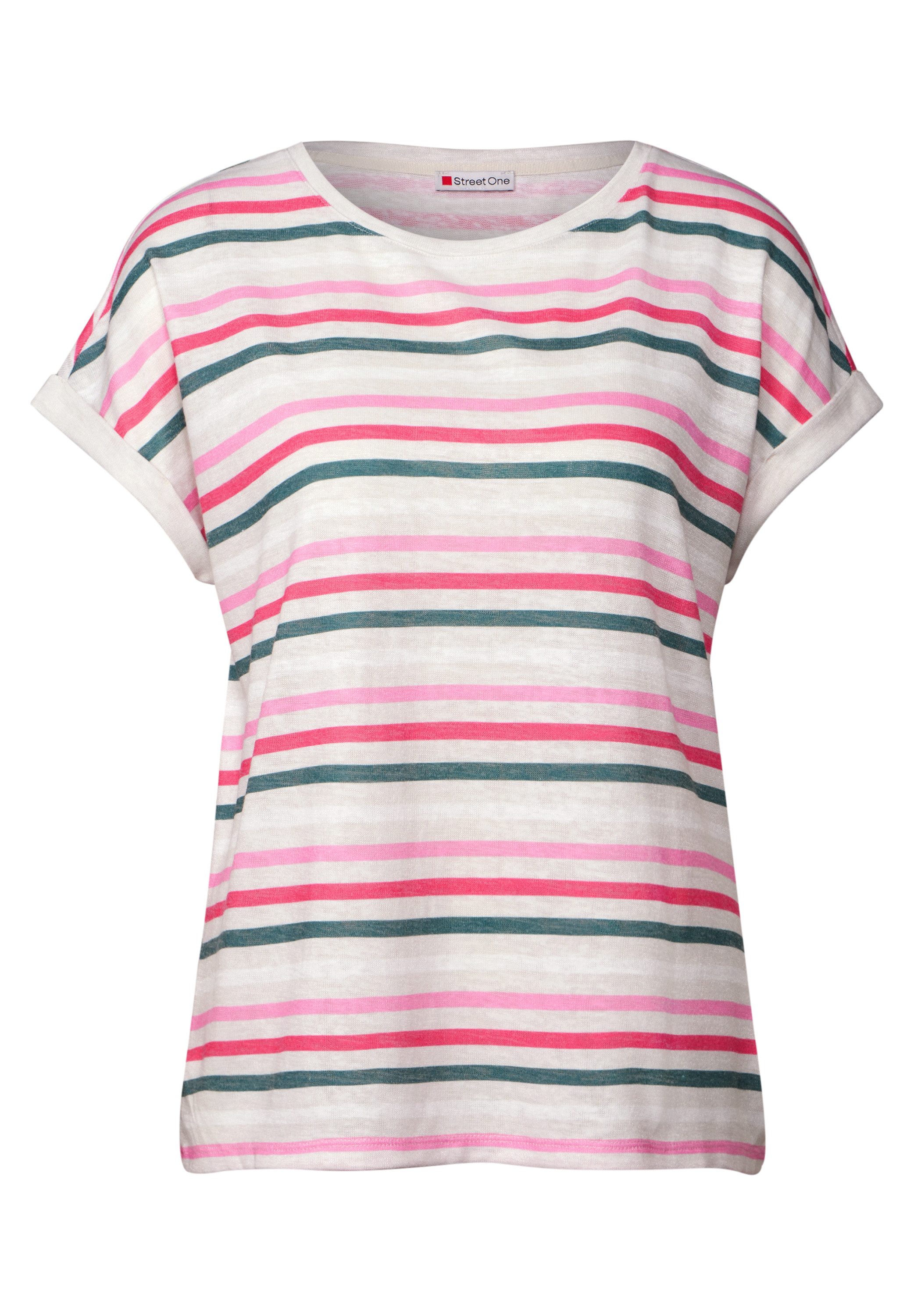STREET ONE Shirttop met gestreept patroon