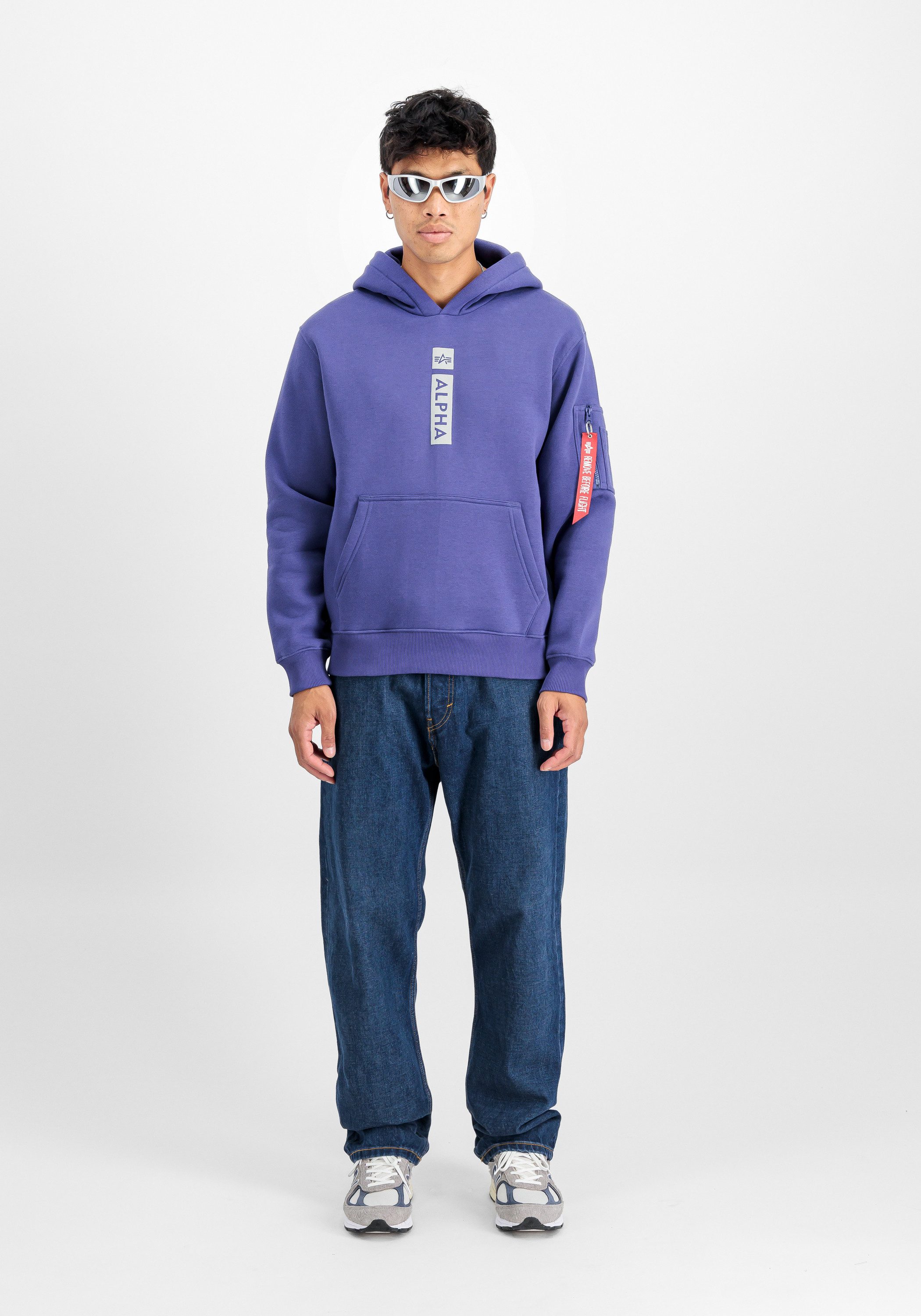Alpha Industries Hoodie Alpha Industries Men - Hoodies Alpha Puff Print Hoodie