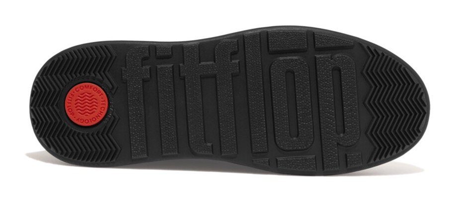 Fitflop Veterlaarsjes F-MODE met plateauzool