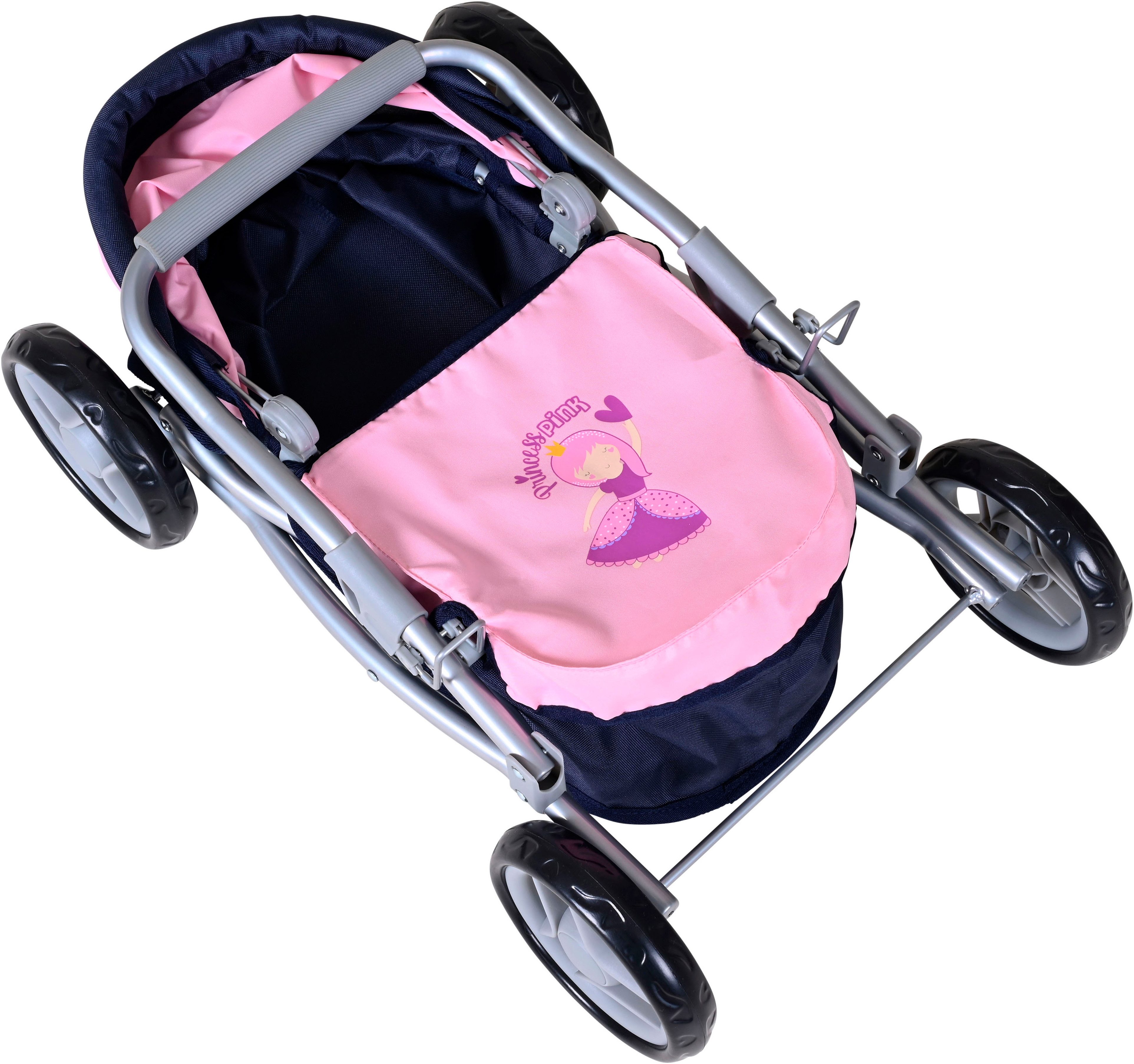 Knorrtoys® Poppenwagen Mini Lili - princess blue