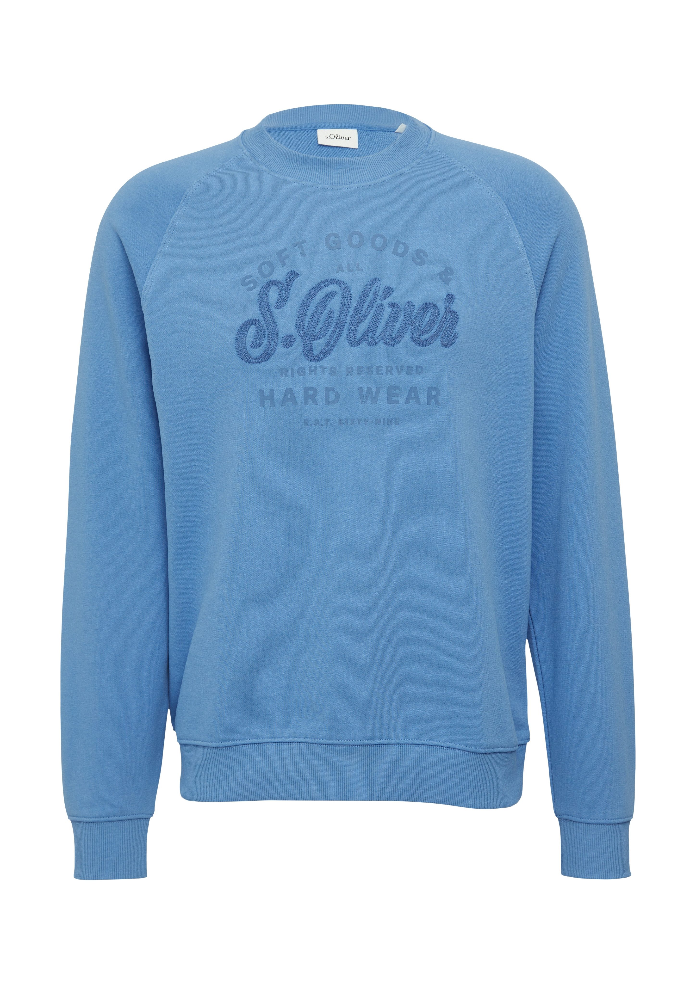 s.Oliver Sweater met logoprint