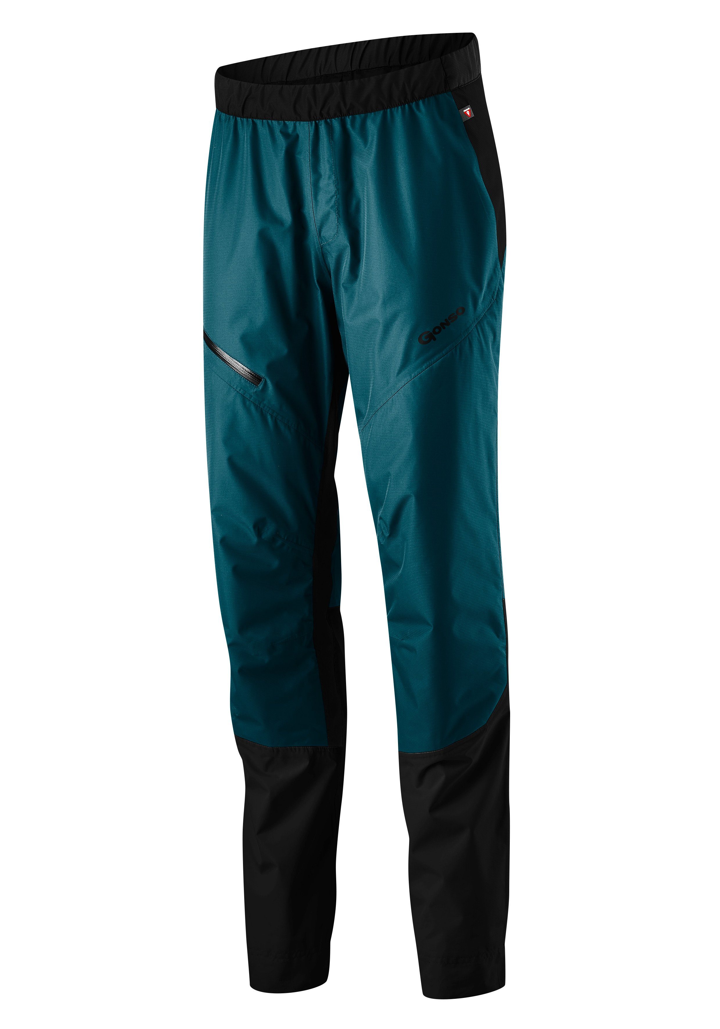 Gonso Fietsbroek Save Pants Therm Gevoerde regenbroek voor zeer koude winterdagen op de fiets.