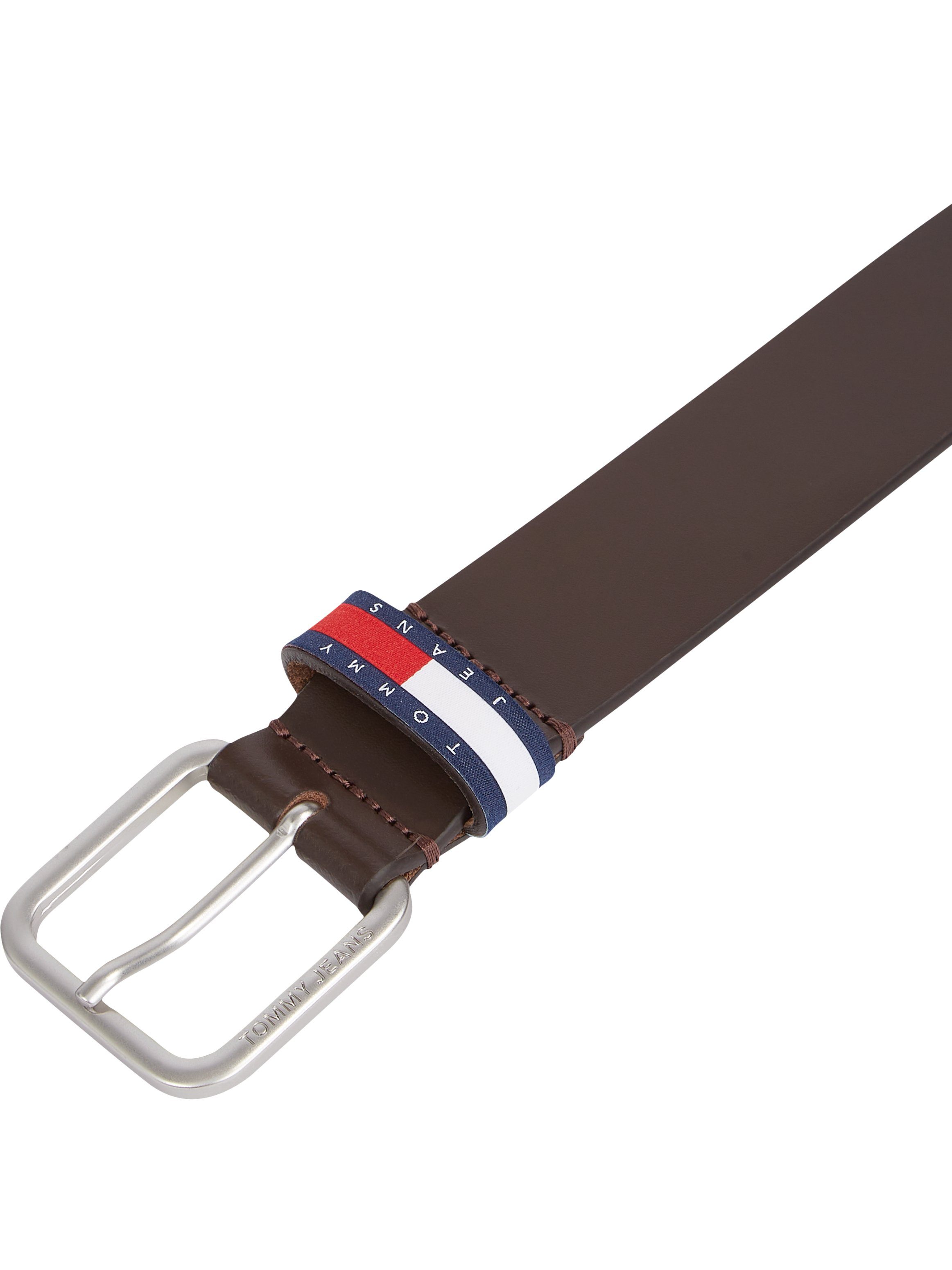 TOMMY JEANS Leren riem TJM RYAN 3.5 Lus met Tommy Jeans-badge