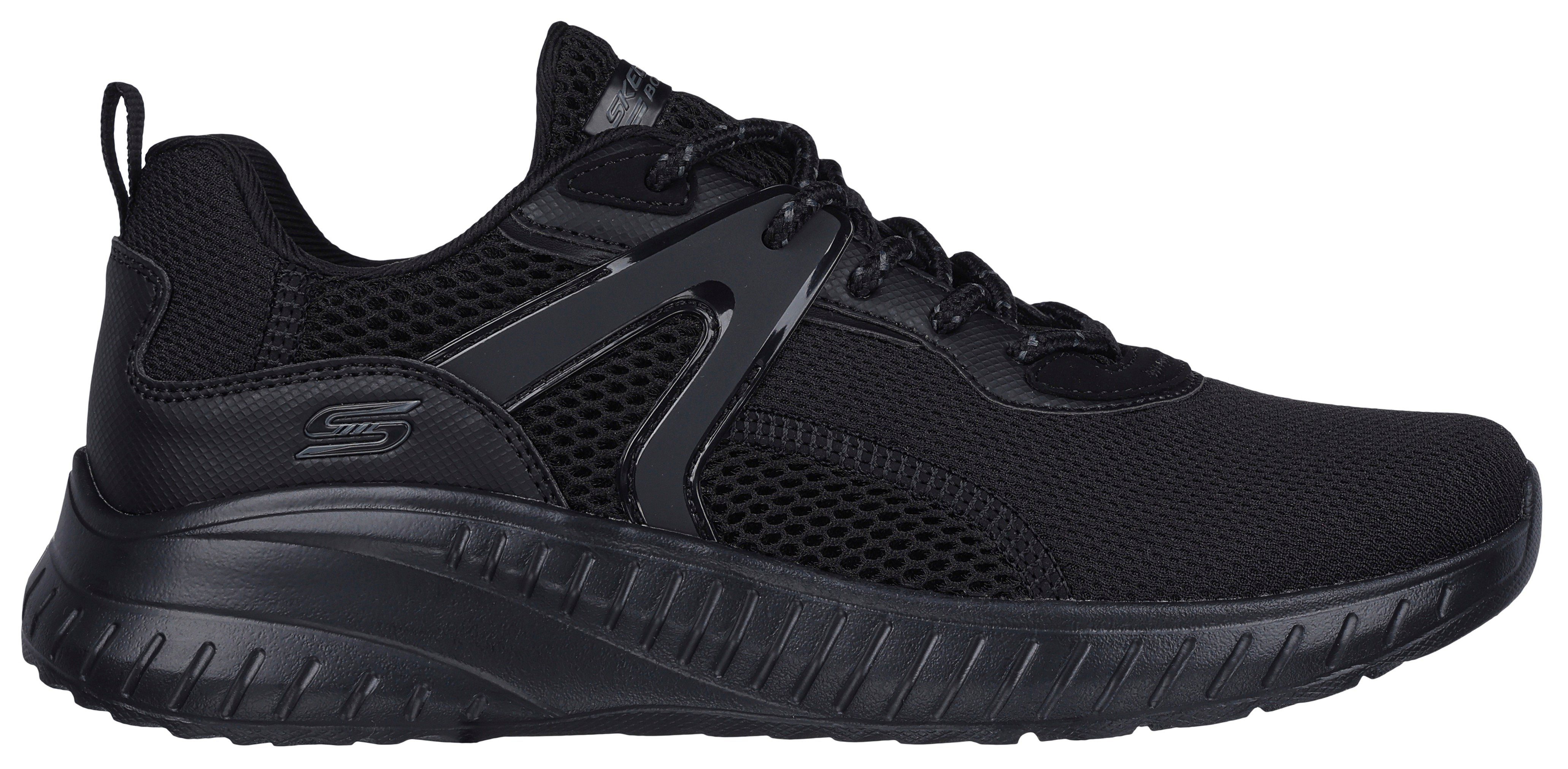 Skechers Sneakers BOBS SQUAD CHAOS- in vegan verwerking, vrijetijdsschoen, lage schoen, veterschoen