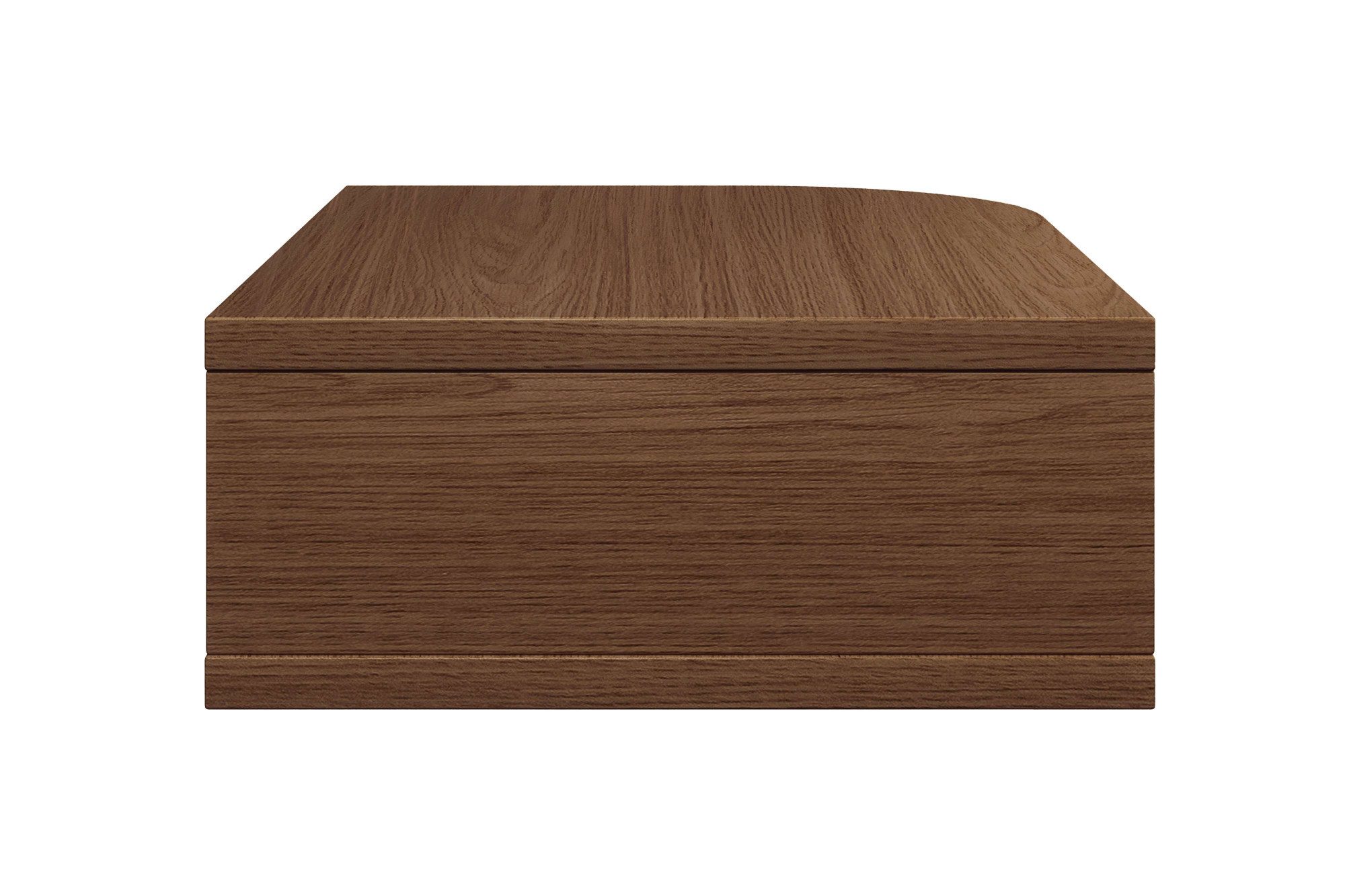 Woodman Nachtkastje Farsta in 3 kleuren, met tambour schuifdeuren, met eikenhout gefineerd