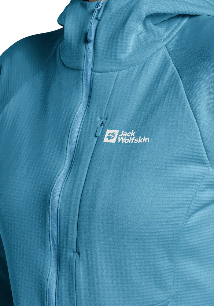 Jack Wolfskin Fleecejack KOLBENBERG HOODED FZ W