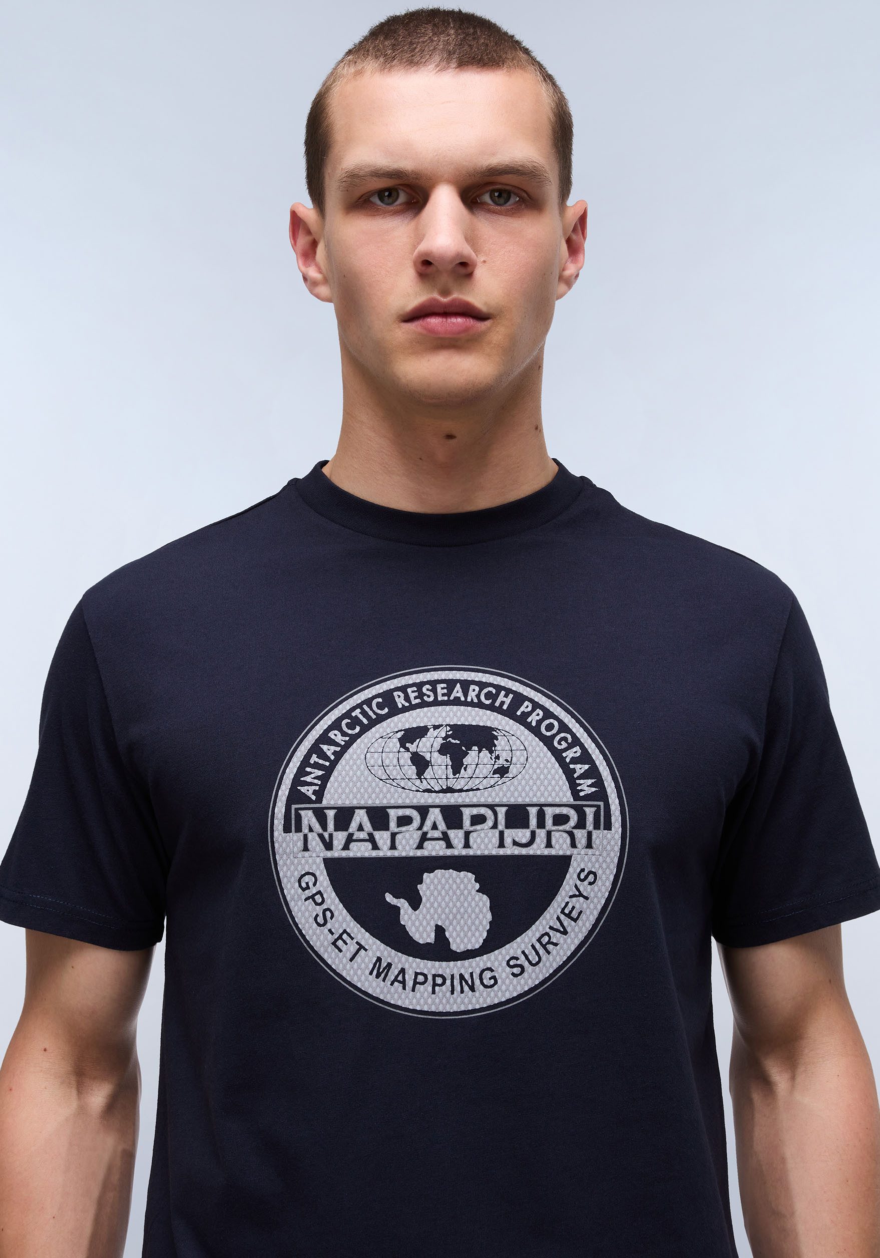Napapijri Shirt met korte mouwen S-BOLLO SS 2 Met een ronde hals