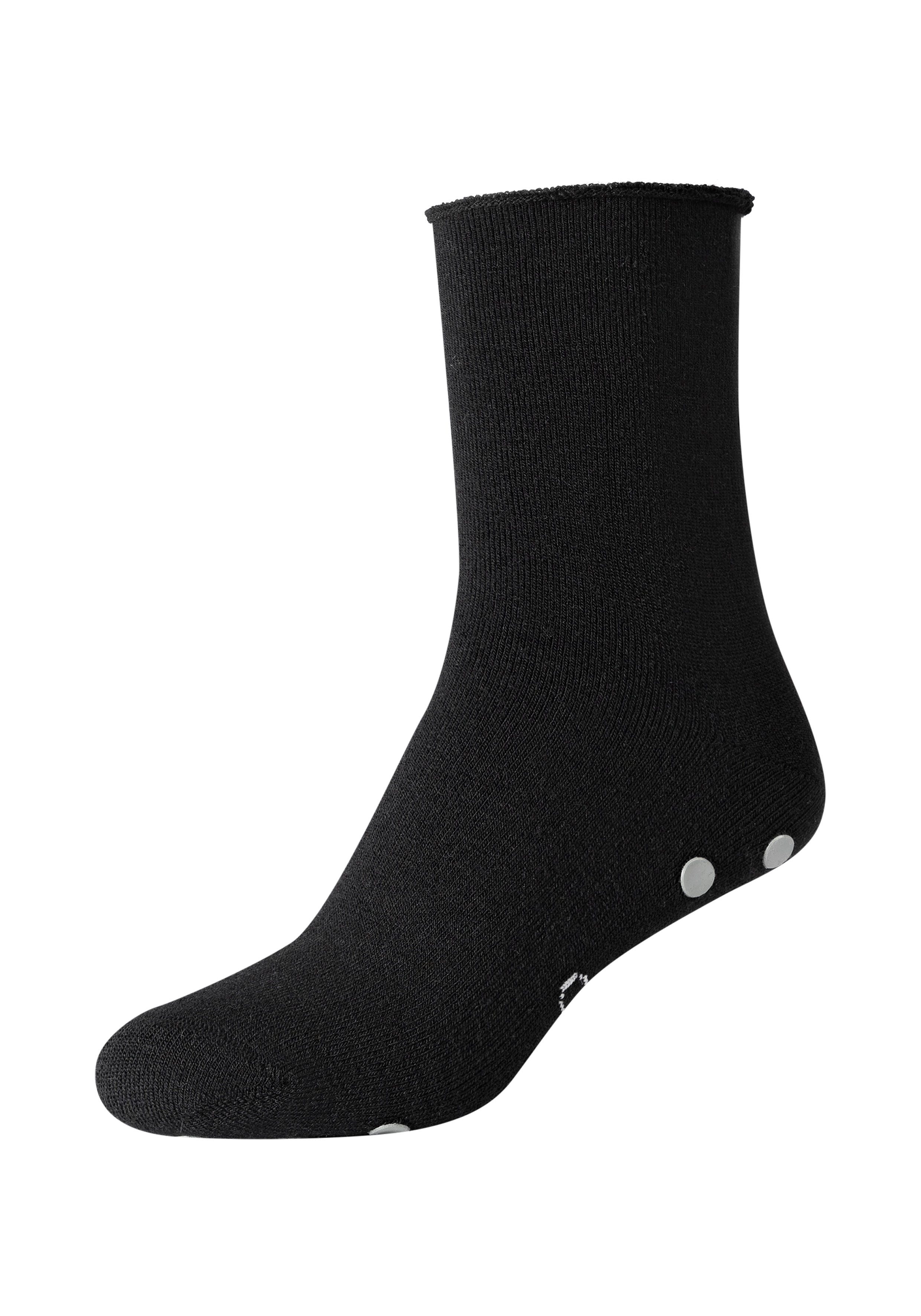 Camano ABS-sokken Warm & cozy met antislipnoppen (set, 2 paar)