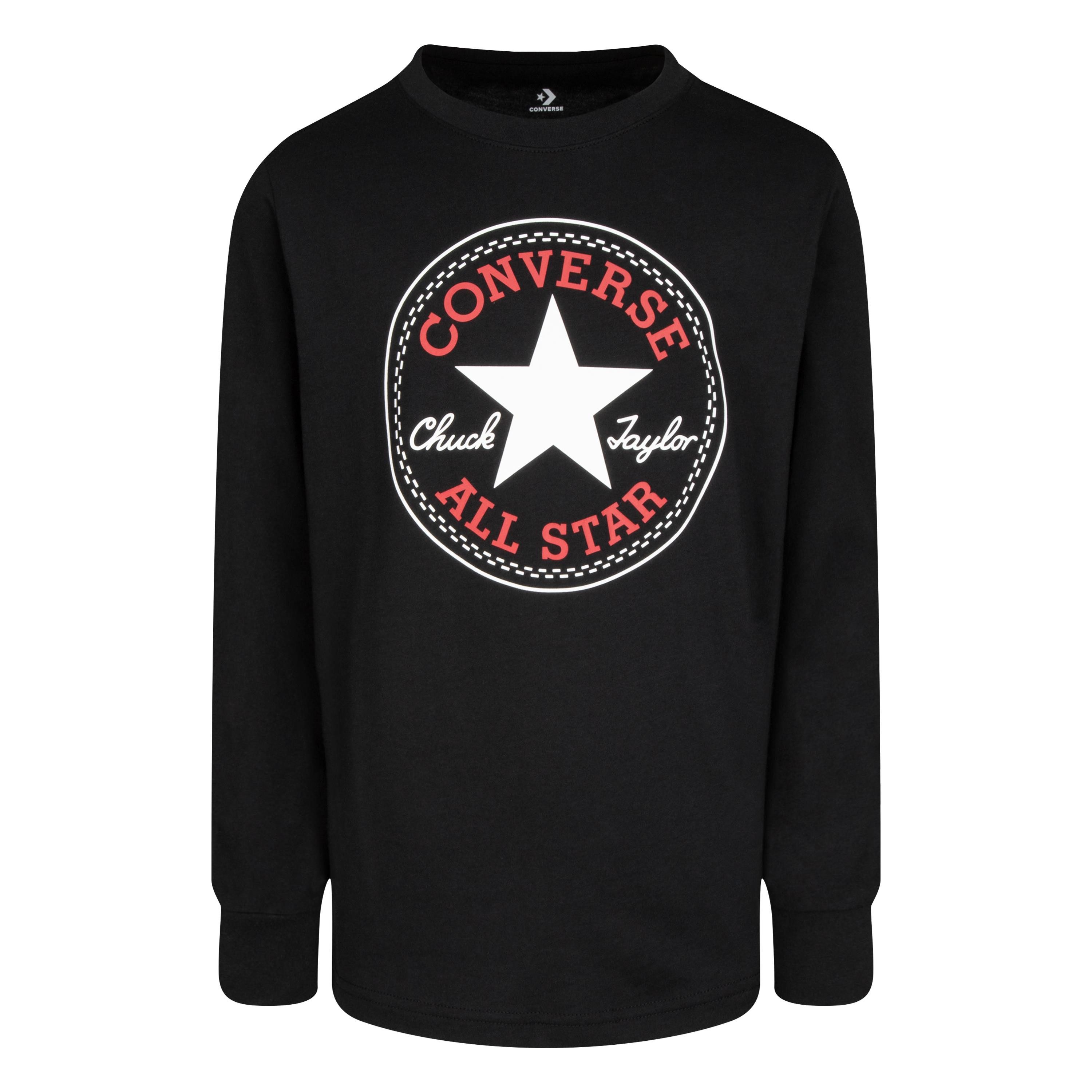 Converse Shirt met lange mouwen CNVB CHUCK PATCH LS TEE (1-delig)
