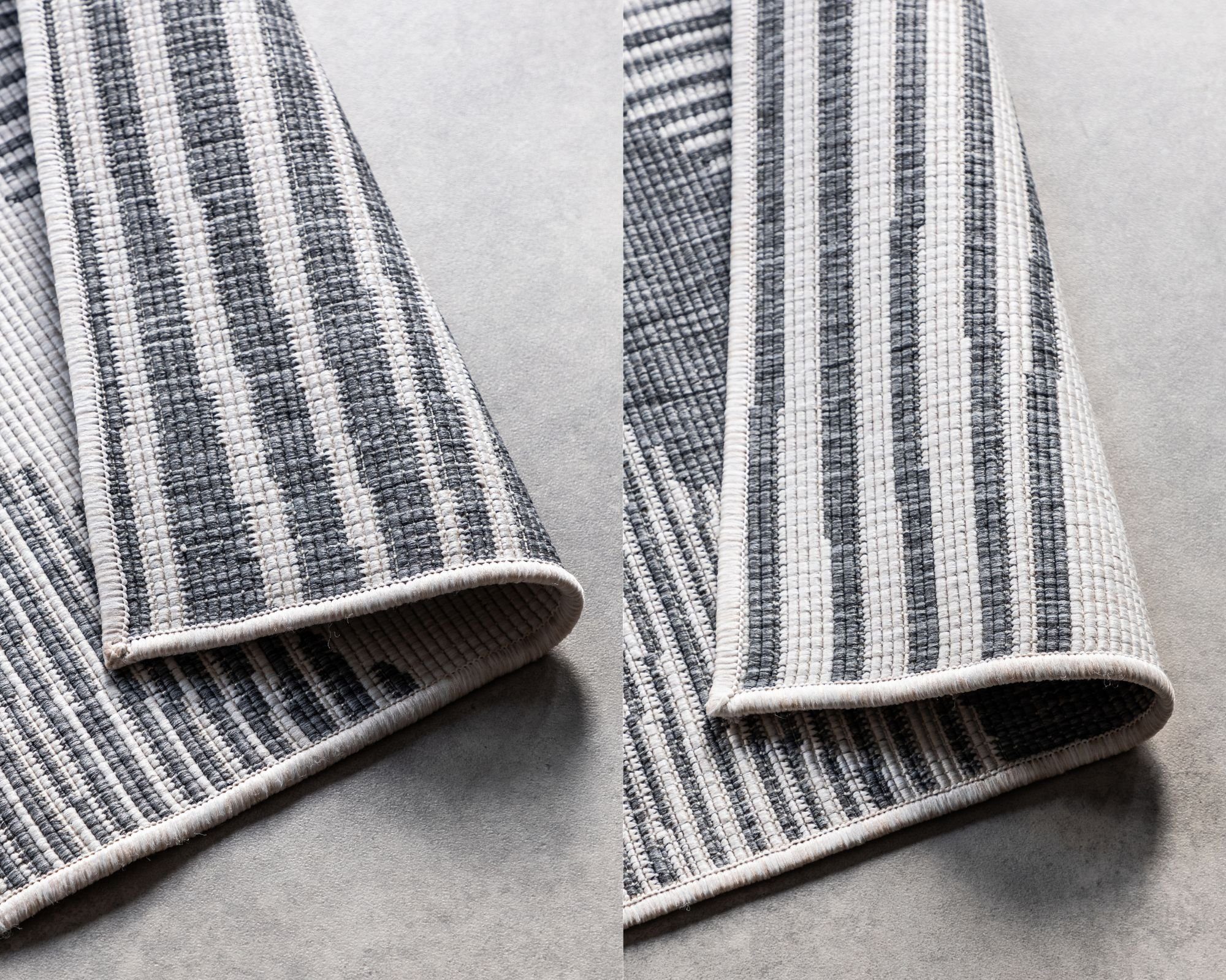 ELLE DECORATION Vloerkleed Rhombus, In- en Outdoor Vlakweefsel, binnen- en buitengebruik, modern, omkeerbaar tapijt, balkon, woonkamer
