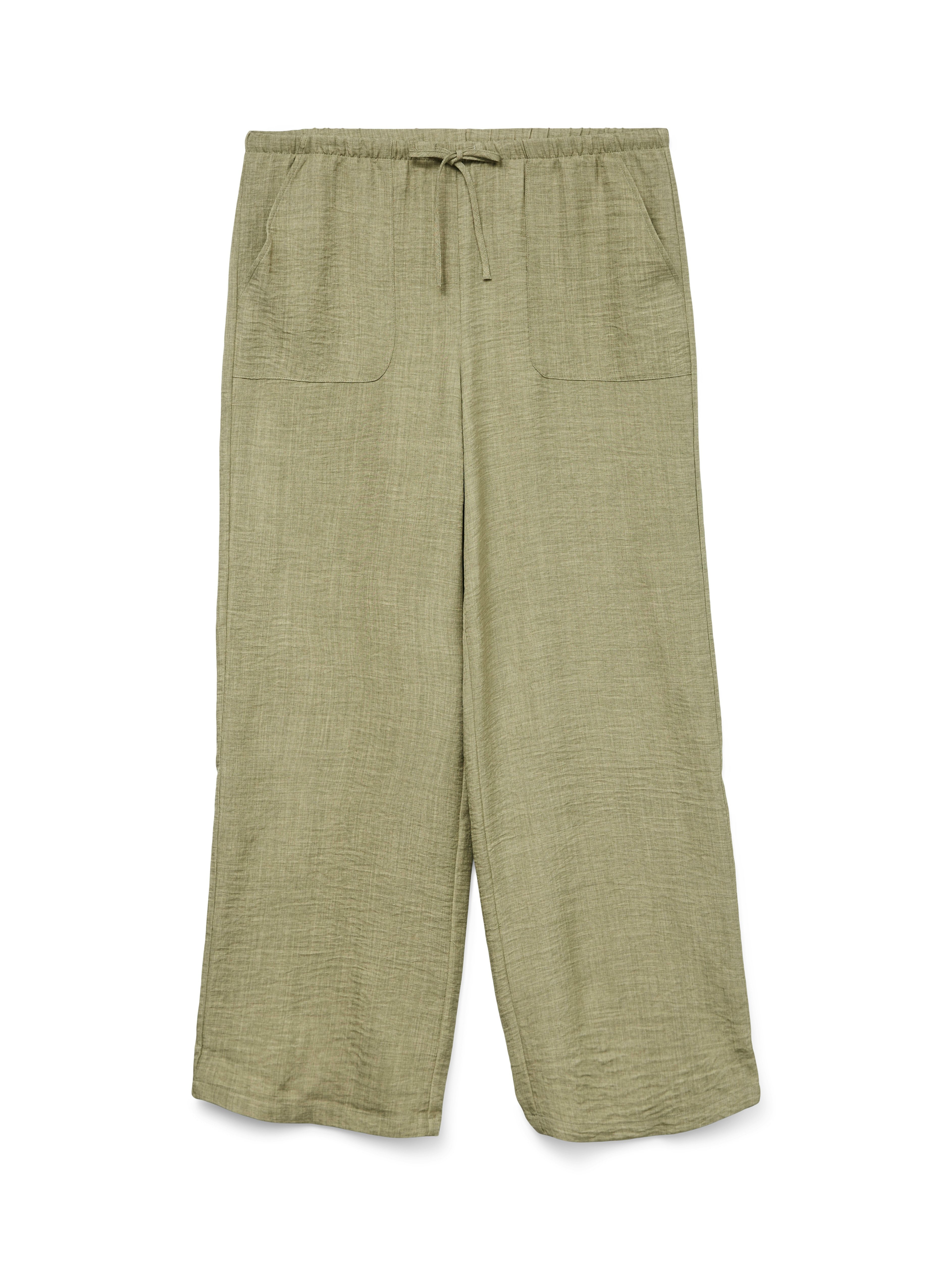 Vero Moda Comfortbroek VMMELANEY HW LOOSE PANT WVN GA NOOS