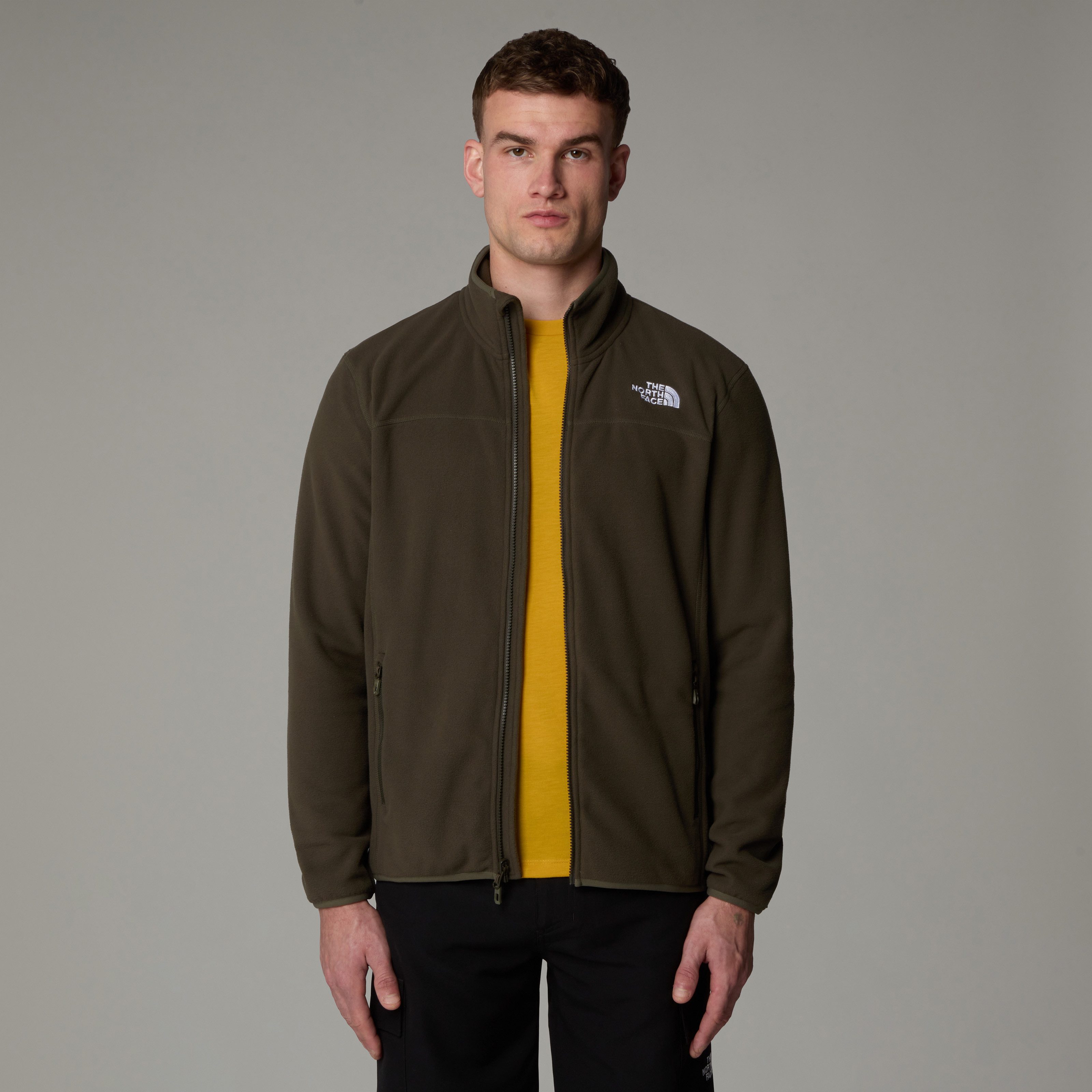 The North Face Fleecejack M 100 GLACIER FULL ZIP - EU van zachte, geborstelde microvezel-fleece