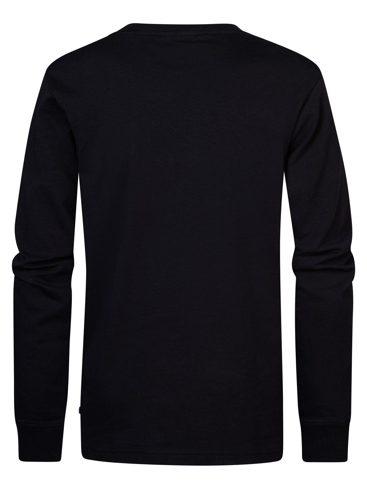 Petrol Industries Shirt met lange mouwen met reliëf op de borst