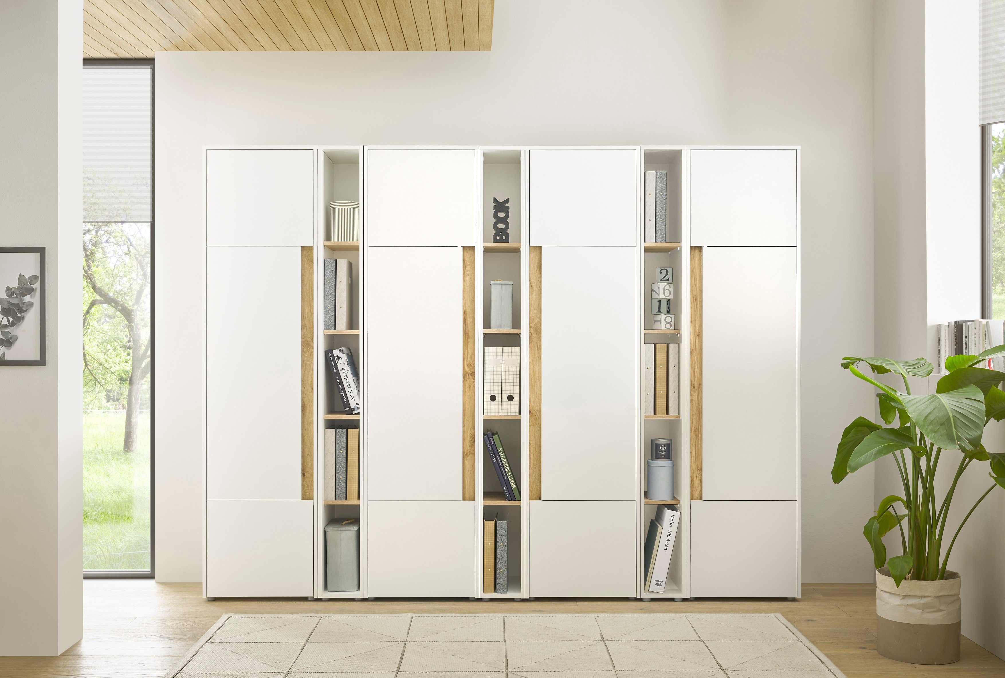 INOSIGN Set kantoormeubelen City/Giron (set, 7-delig) kantoorsets wit