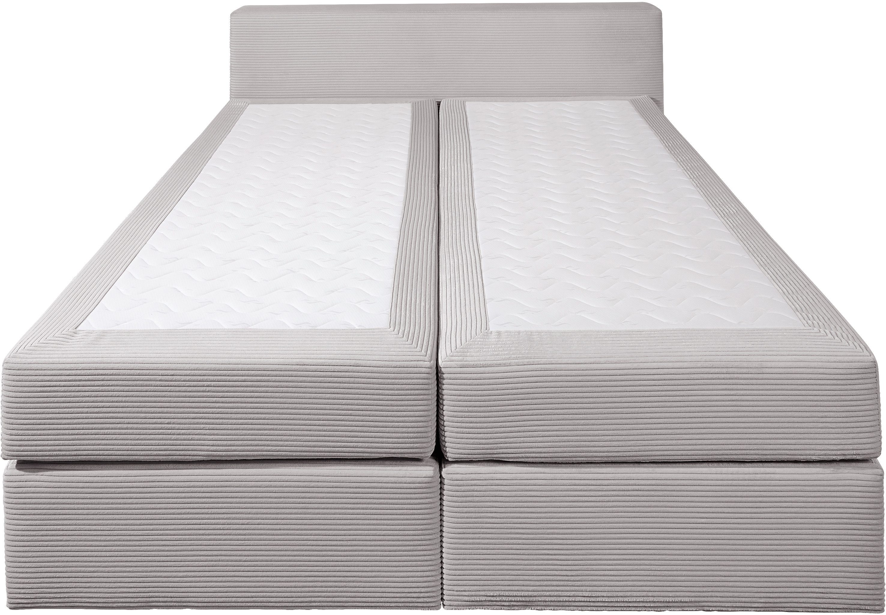 andas Boxspring Åby In cord bekleding, optioneel met en zonder matras verkrijgbaar
