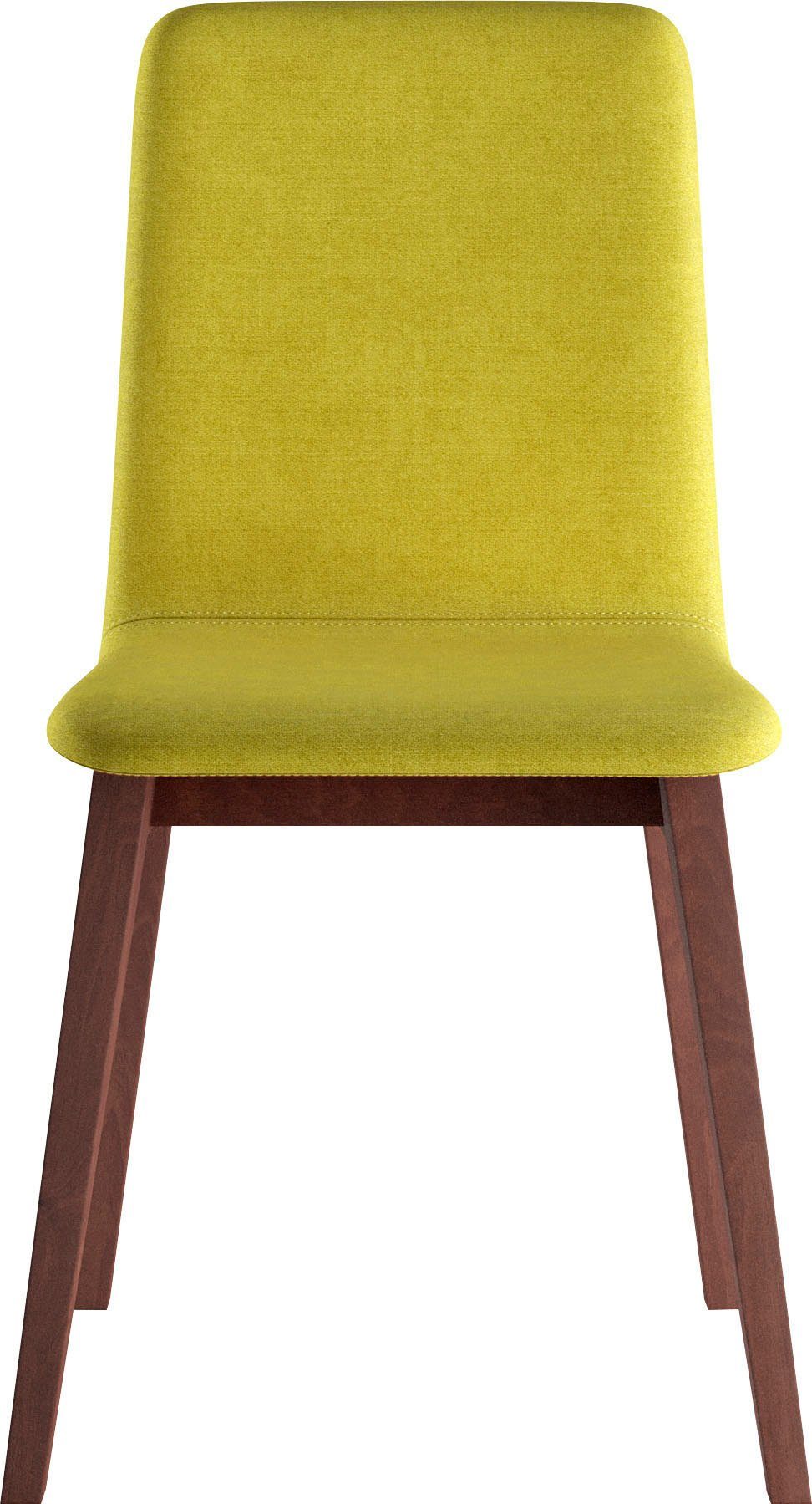 INOSIGN Stoel Sandy met verschillende stoelpootkleuren en kleurvarianten, zithoogte 47 cm (2 stuks)