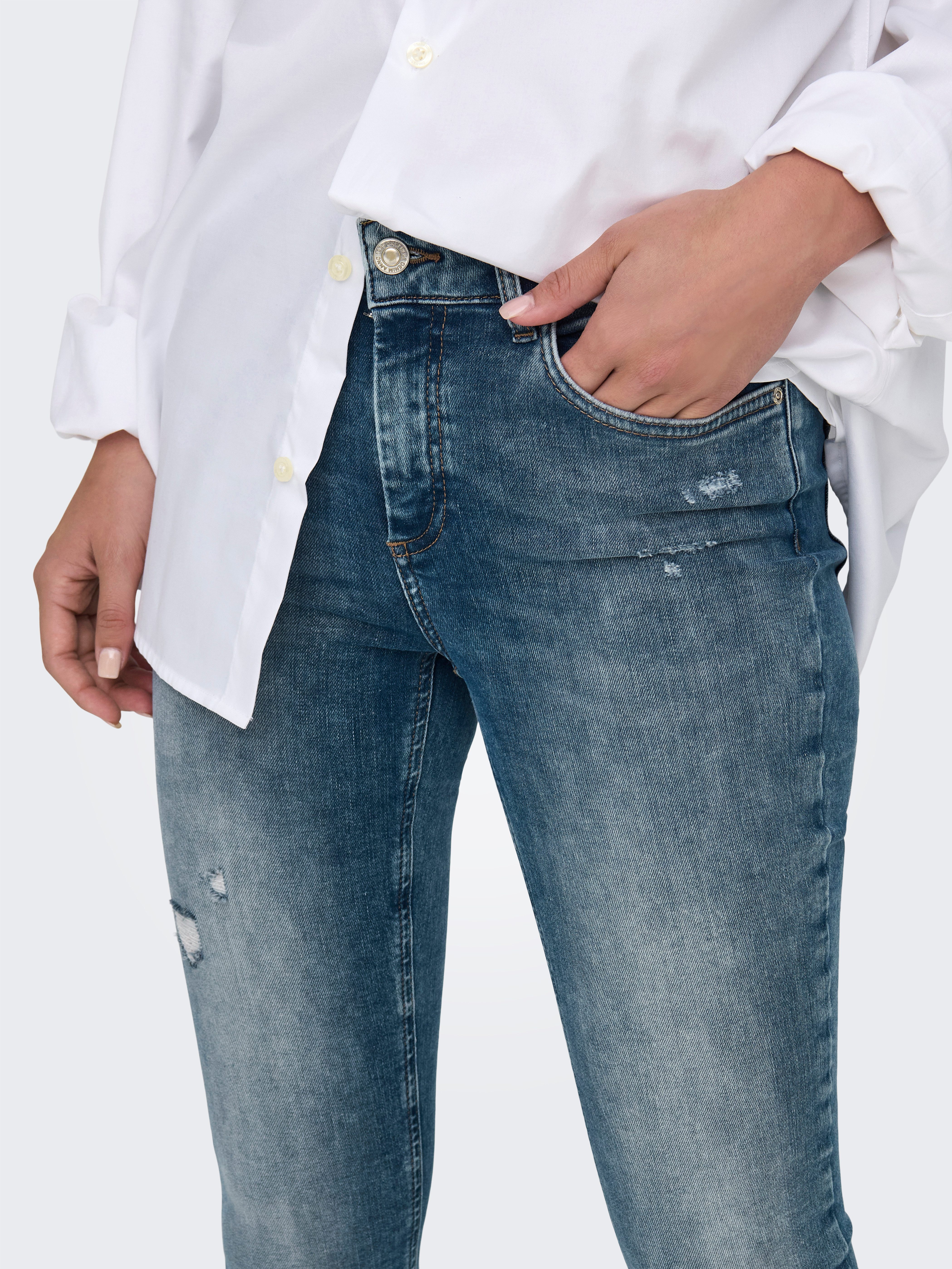 Only Skinny fit jeans ONLBLUSH MID SKIN ANK RW DNM REA593 NOOS
