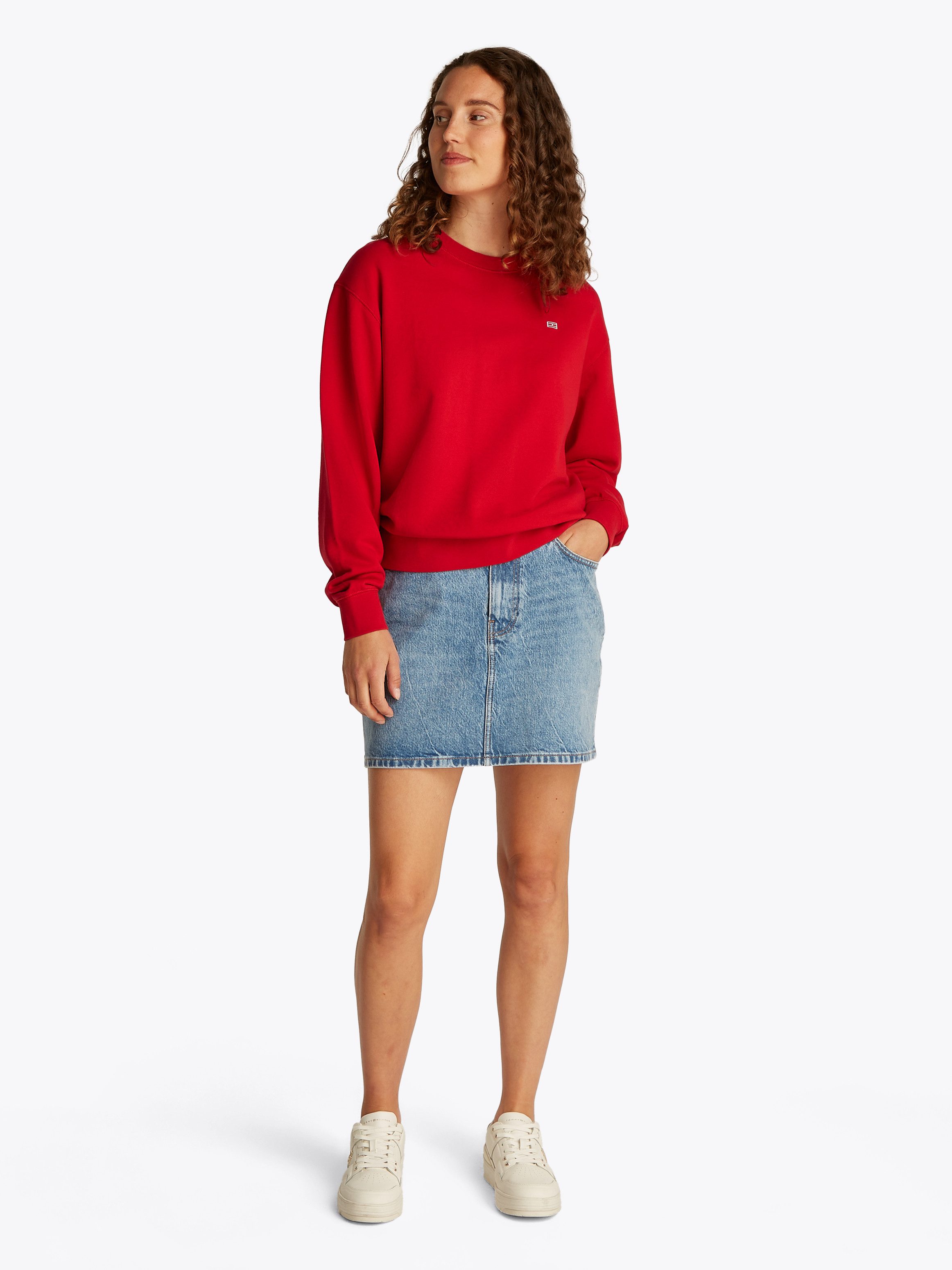 Tommy Hilfiger Sweatshirt REG CONTRAST FLAG SWEATSHIRT