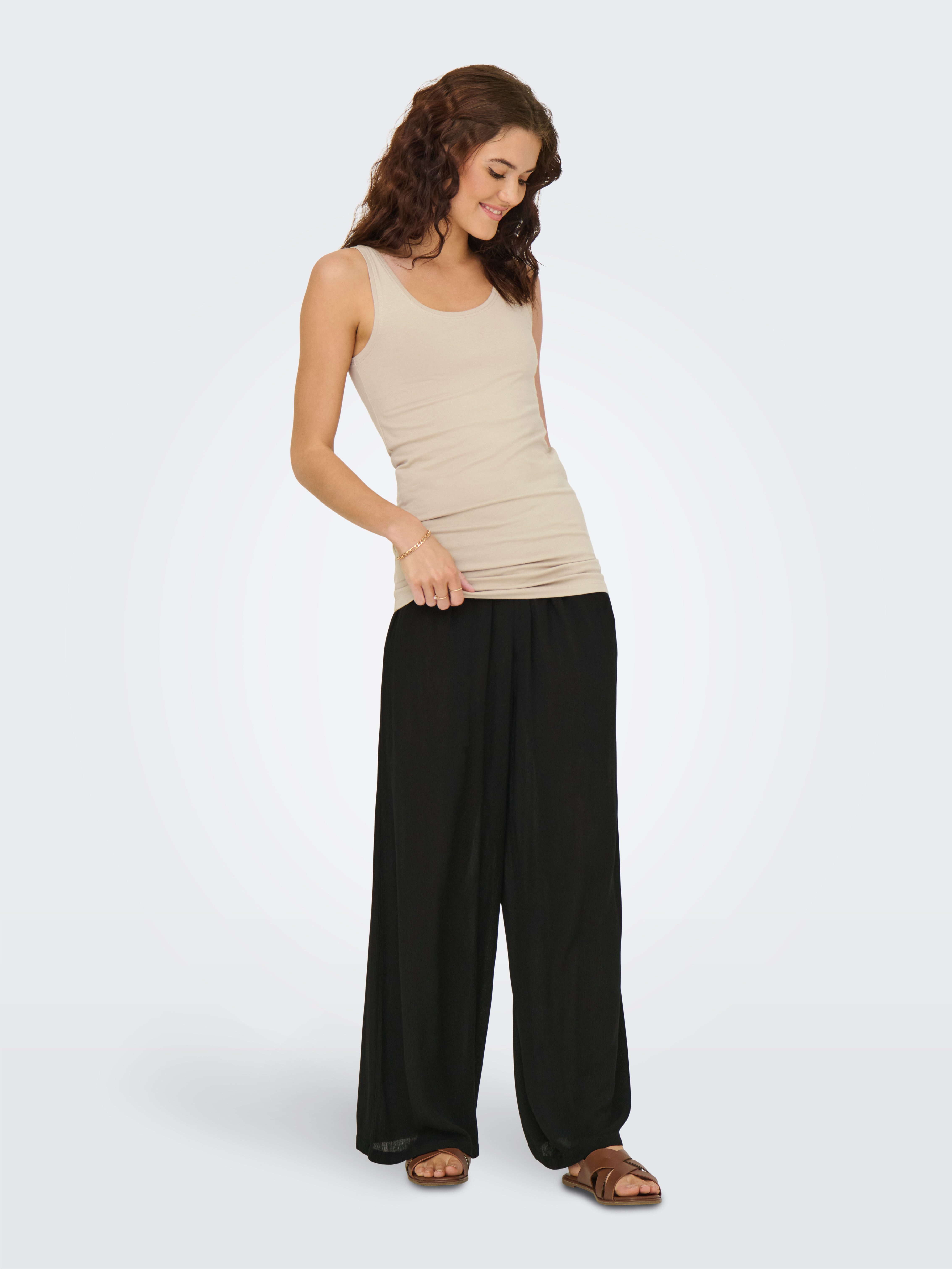 Only Tanktop ONLLIVE LOVE NEW LONG TT 2PACK NOOS (2-delig, Set van 2)