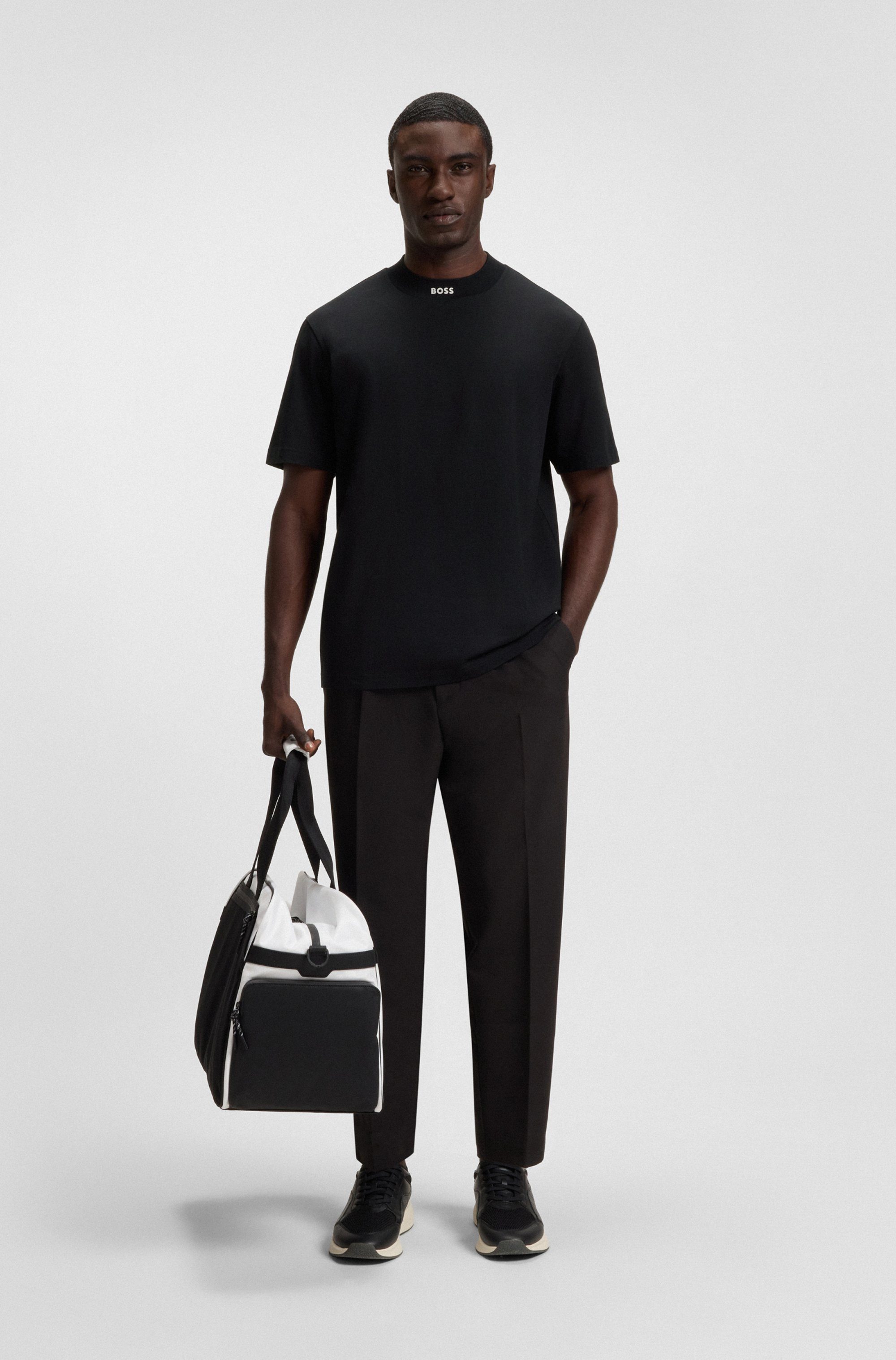 BOSS GREEN T-shirt Tee Collar Zone