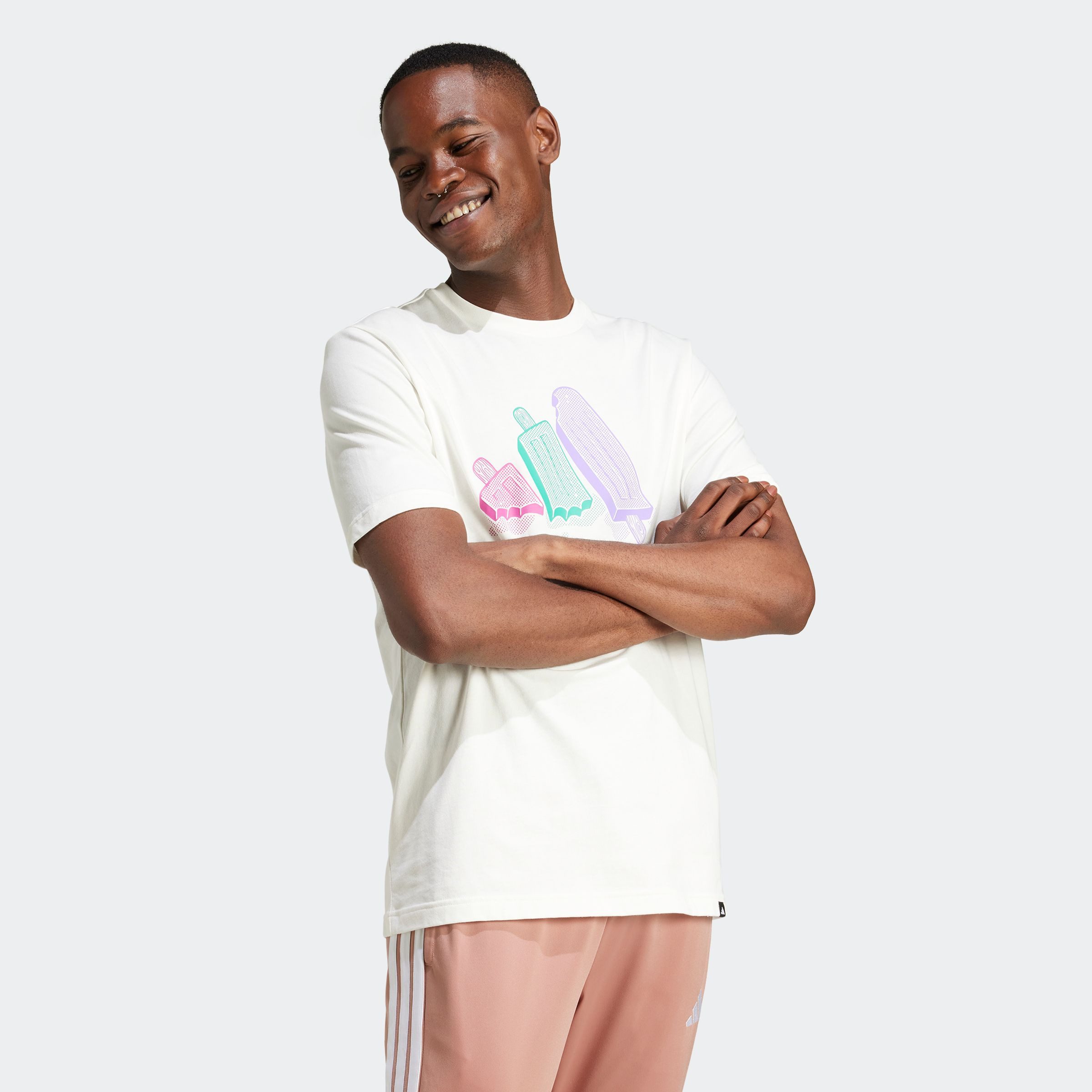 adidas Sportswear T-shirt M L ICE TEE