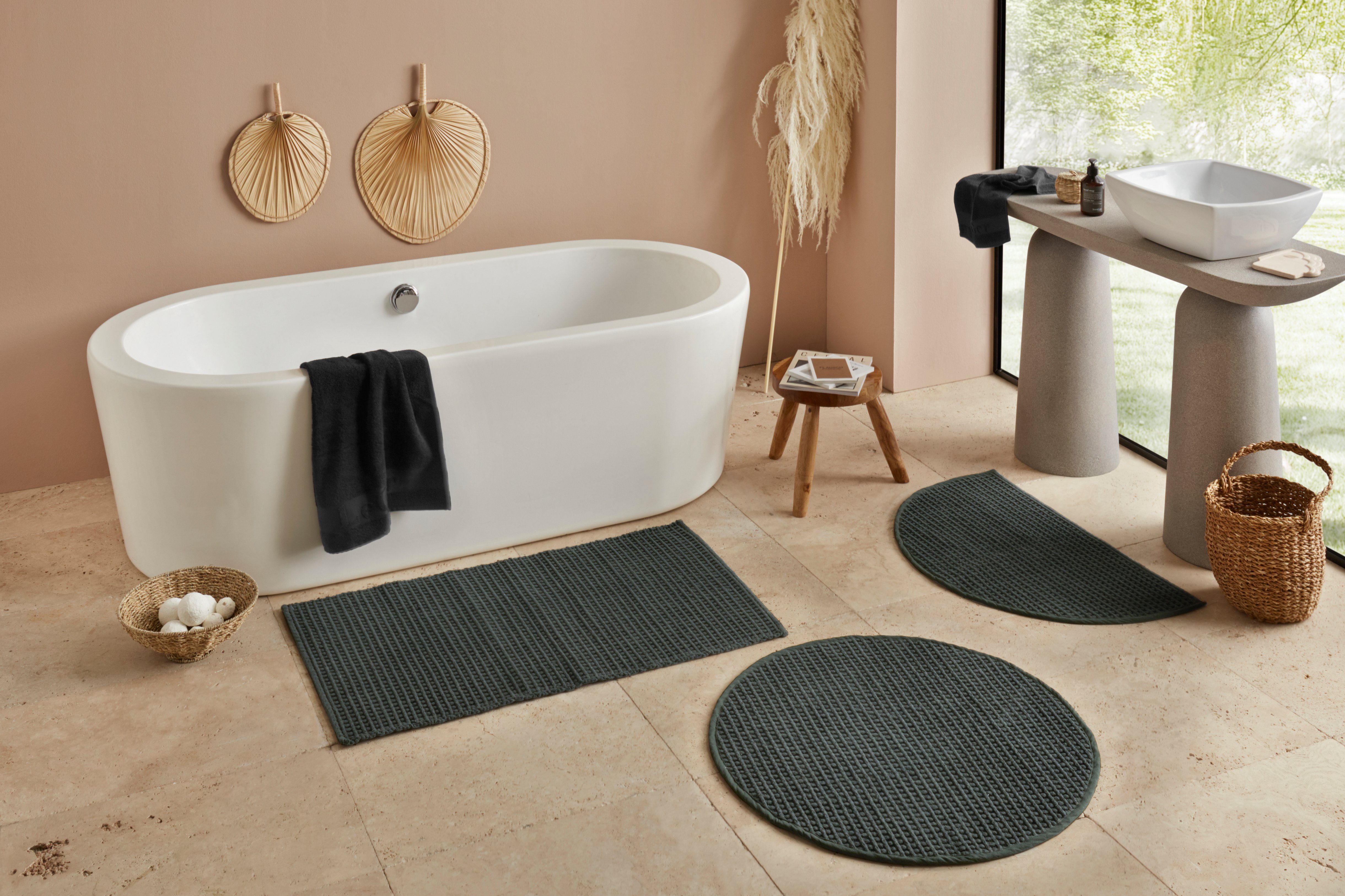 LeGer Home by Lena Gercke Badmat Luna Badmatten van bio-katoen in wafelmotief (1 stuk)