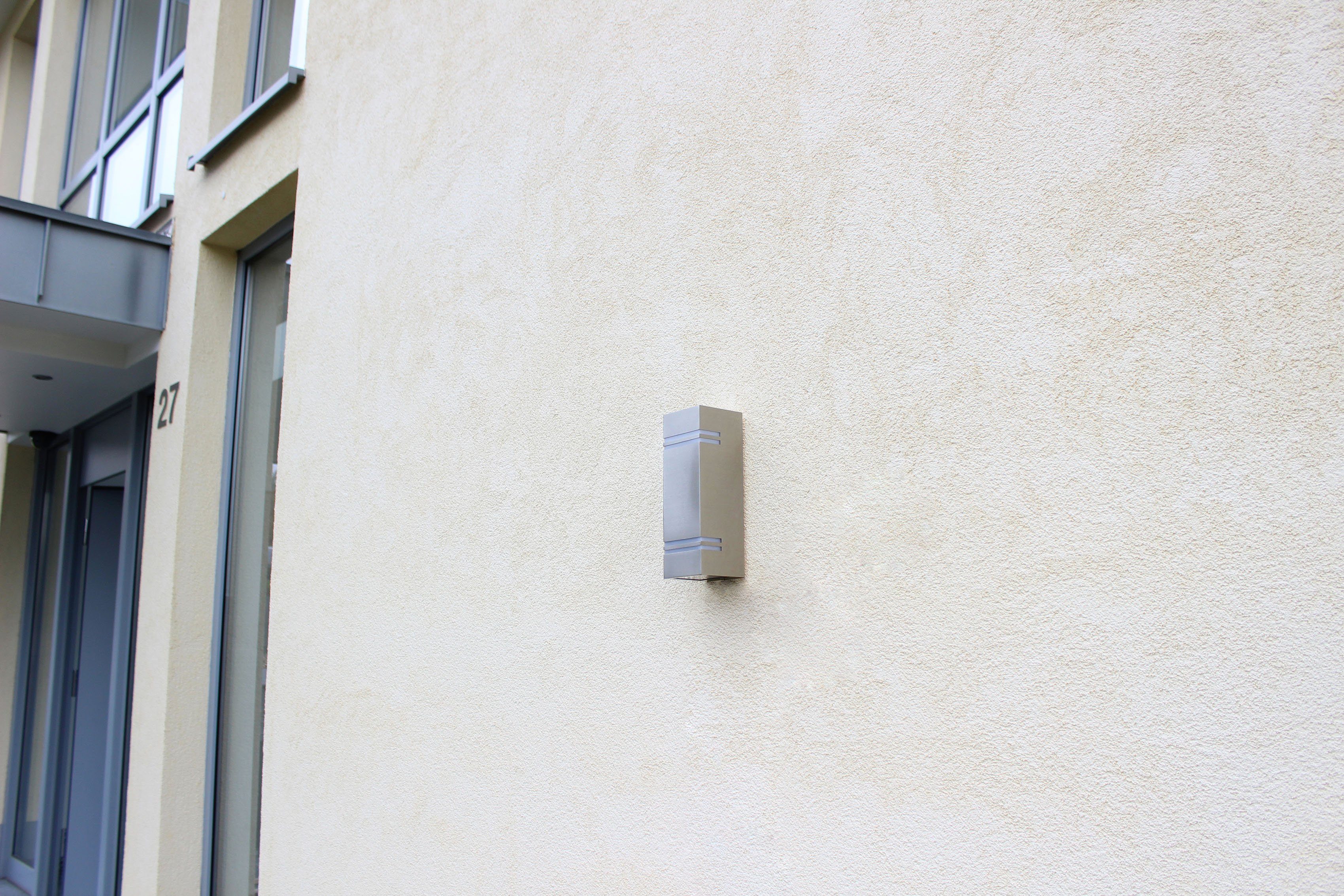 LUTEC Ledwandlamp voor buiten Strepen (1 stuk)