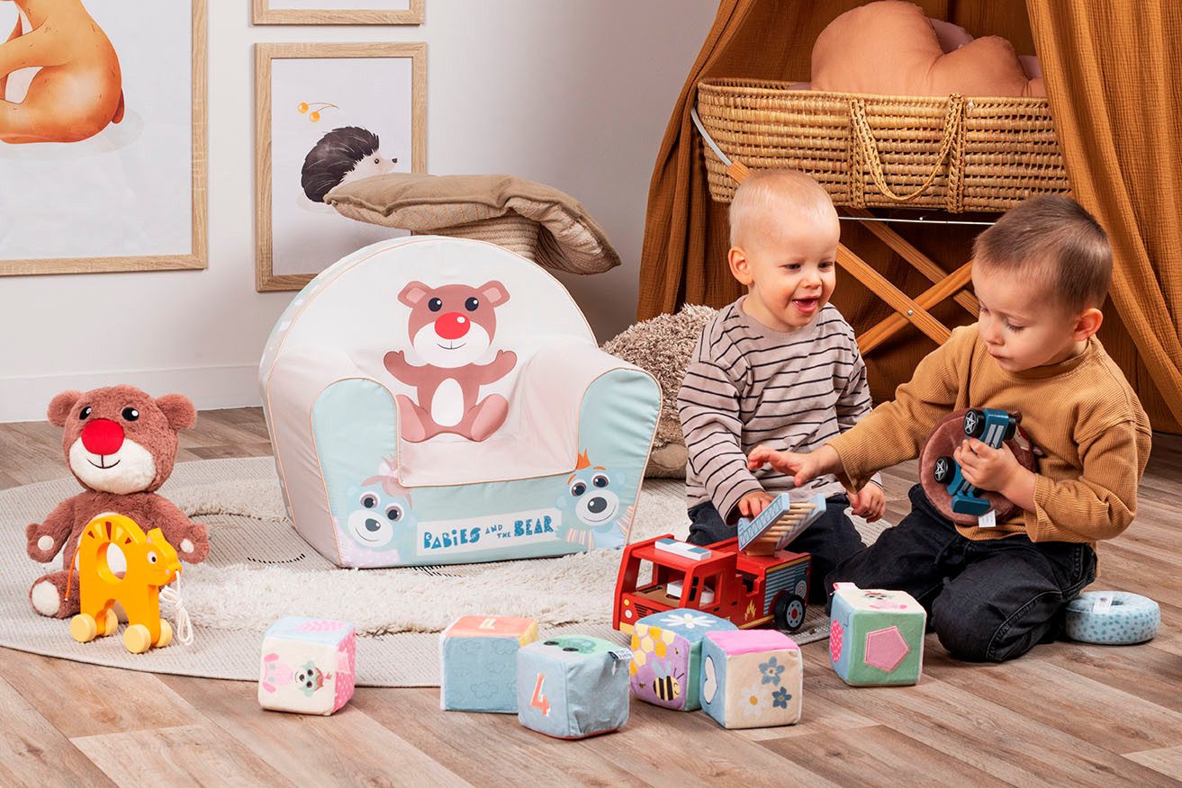 Knorrtoys® Fauteuil Babies and the bear