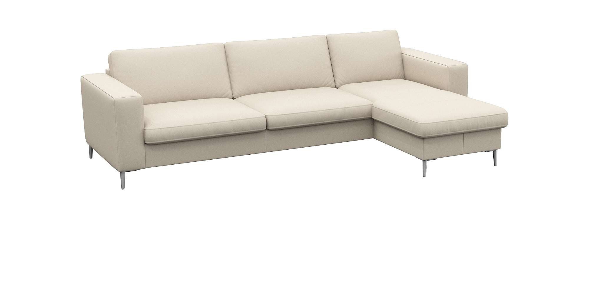FLEXLUX Hoekbank Fiore, super zitcomfort door koudschuim in de zitting, L-vorm