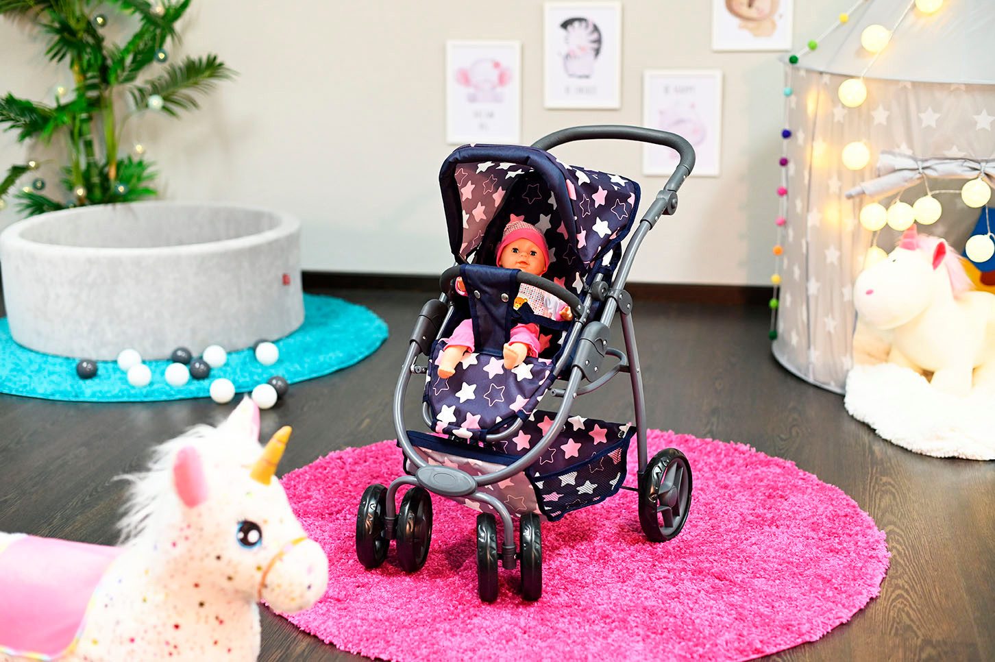 Knorrtoys® Combi-poppenwagen Coco