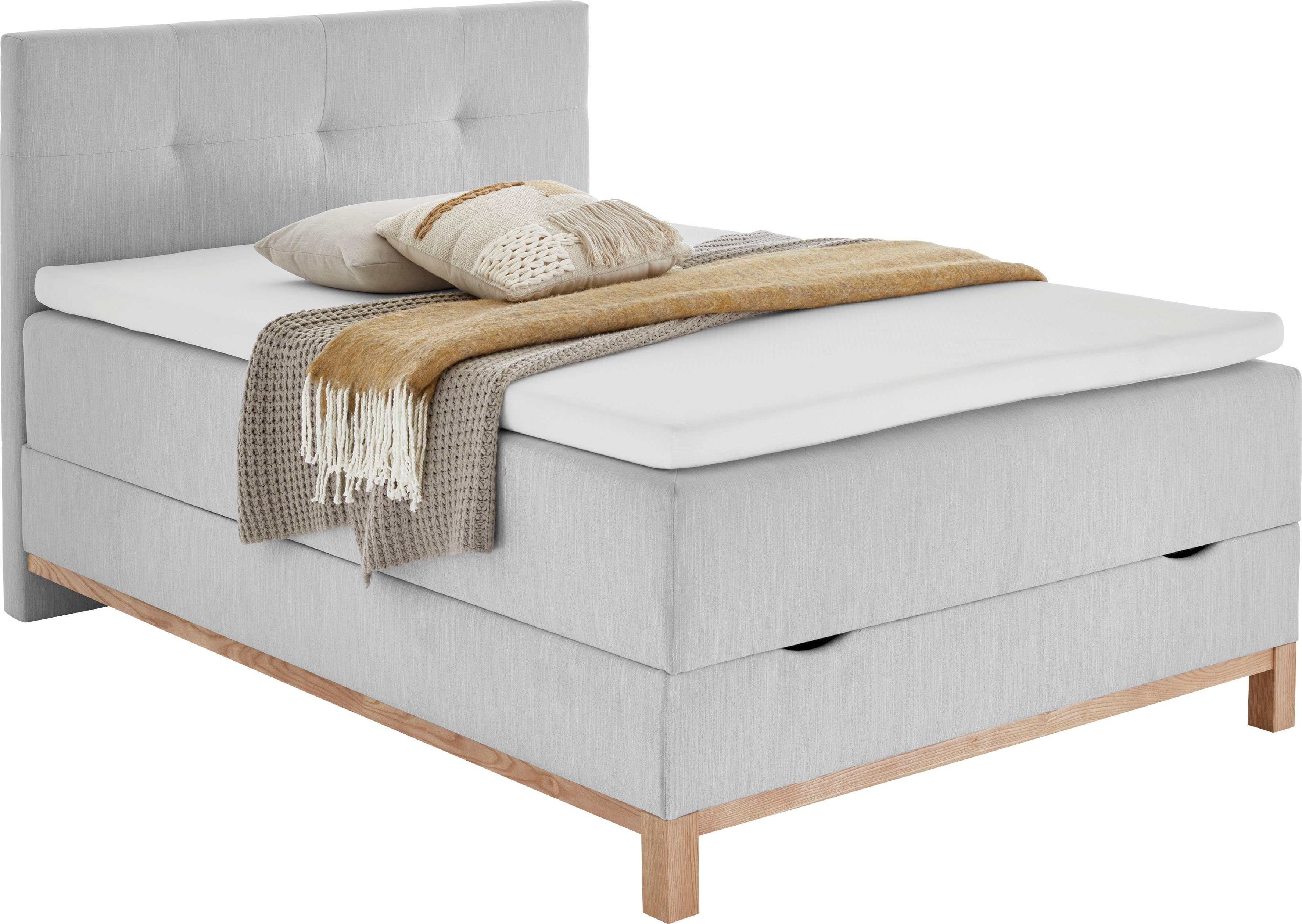 meise.möbel Boxspring Catania met bedkist en topmatras
