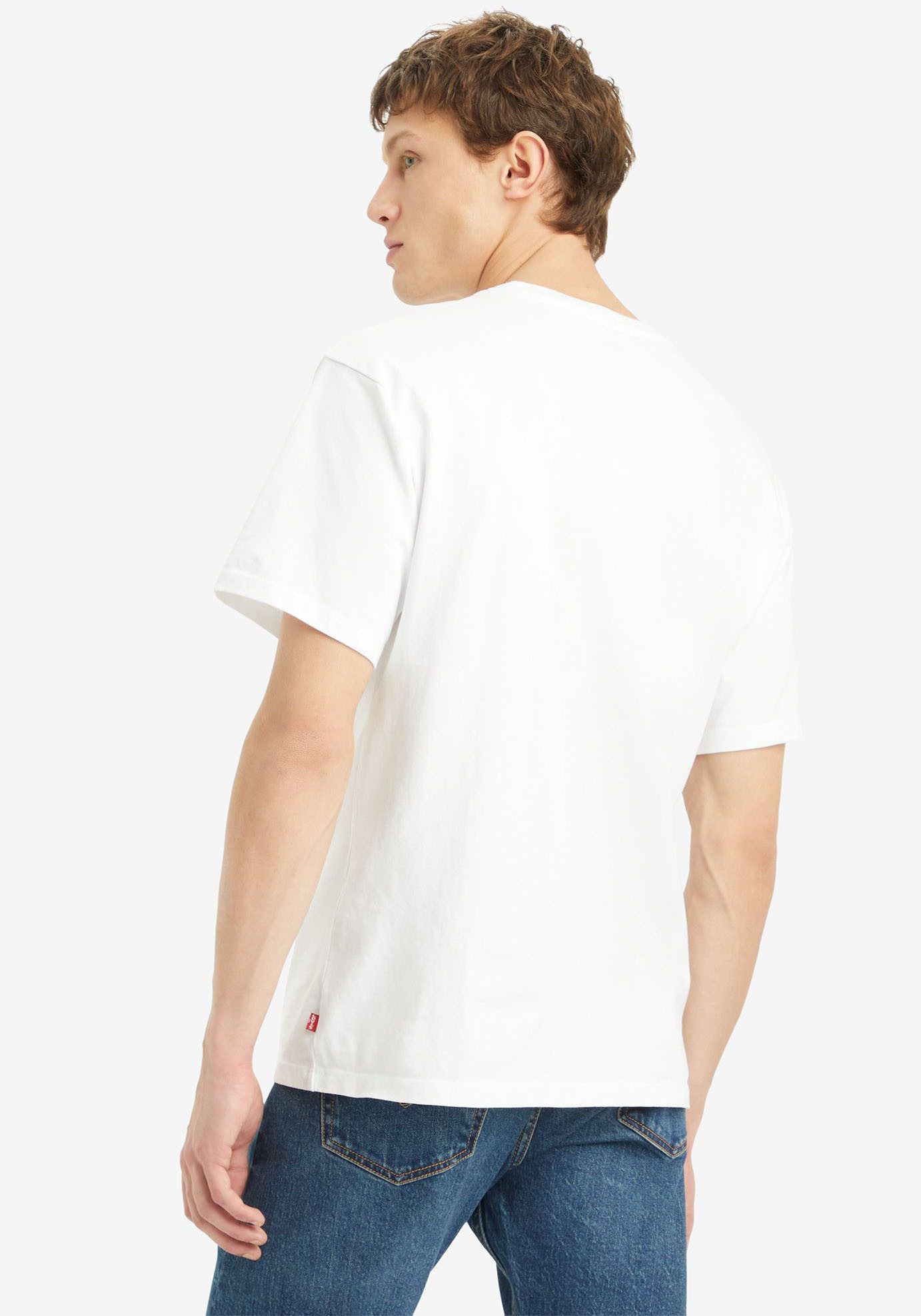 Levi's T-shirt SEVINTAGE met logo-patch op de borst