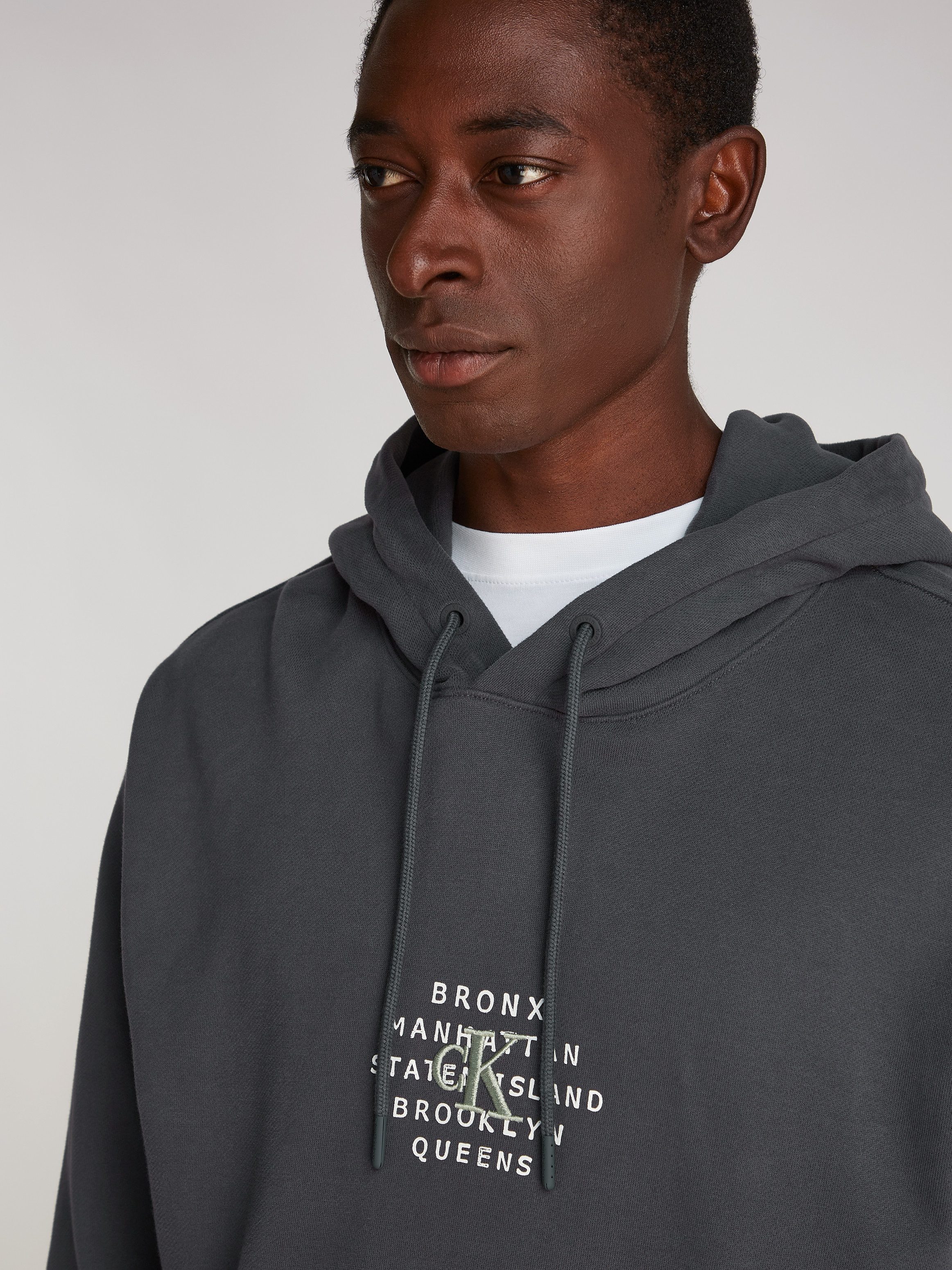 Calvin Klein Sweatshirt NYC STAMP GRAPHIC HOODIE