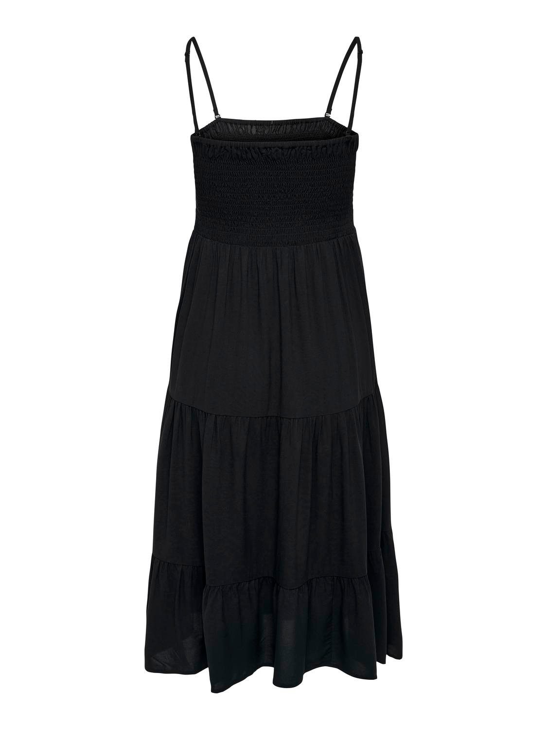 Only Midi-jurk ONLZELINA SMOCK 3IN1 DRESS SKIRT PTM