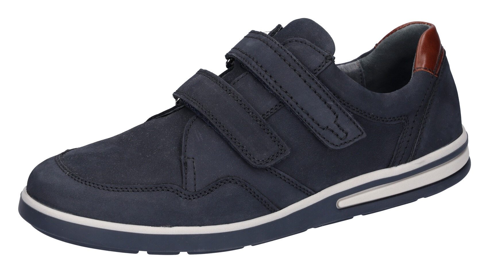 Waldläufer Klittenbandschoenen Klemens Slipper, comfort schoen met praktische klittenbandsluitingen, K-breedte