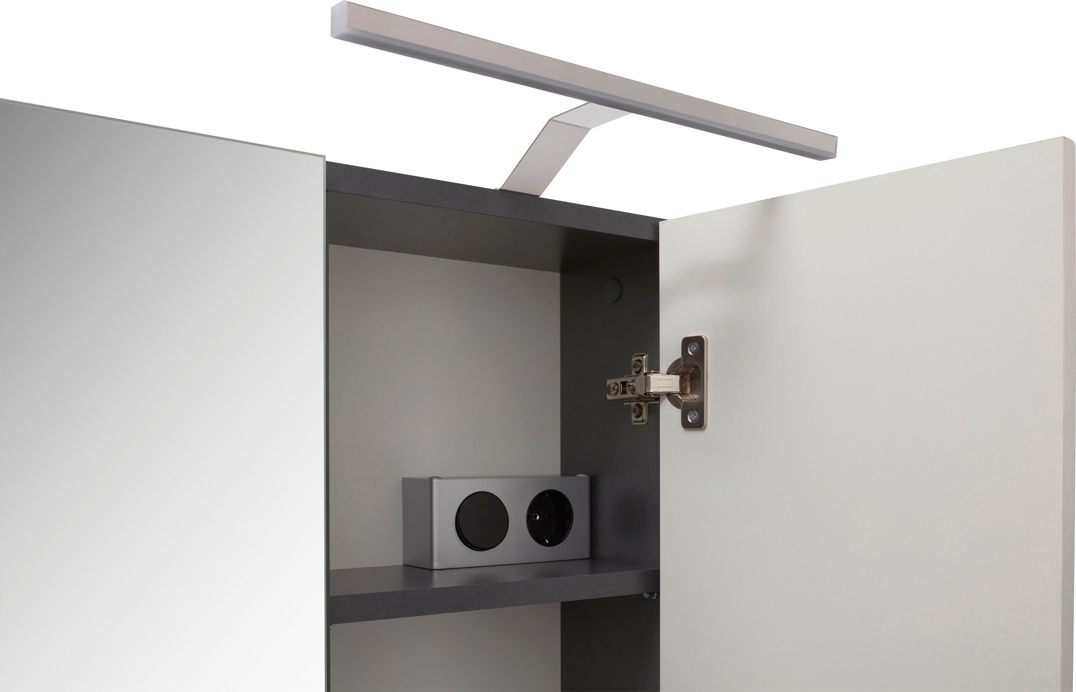 INOSIGN Badkamerserie Malmö, 5 delig, inclusief LED verlichting, bestaande uit: (set, 5-delig)