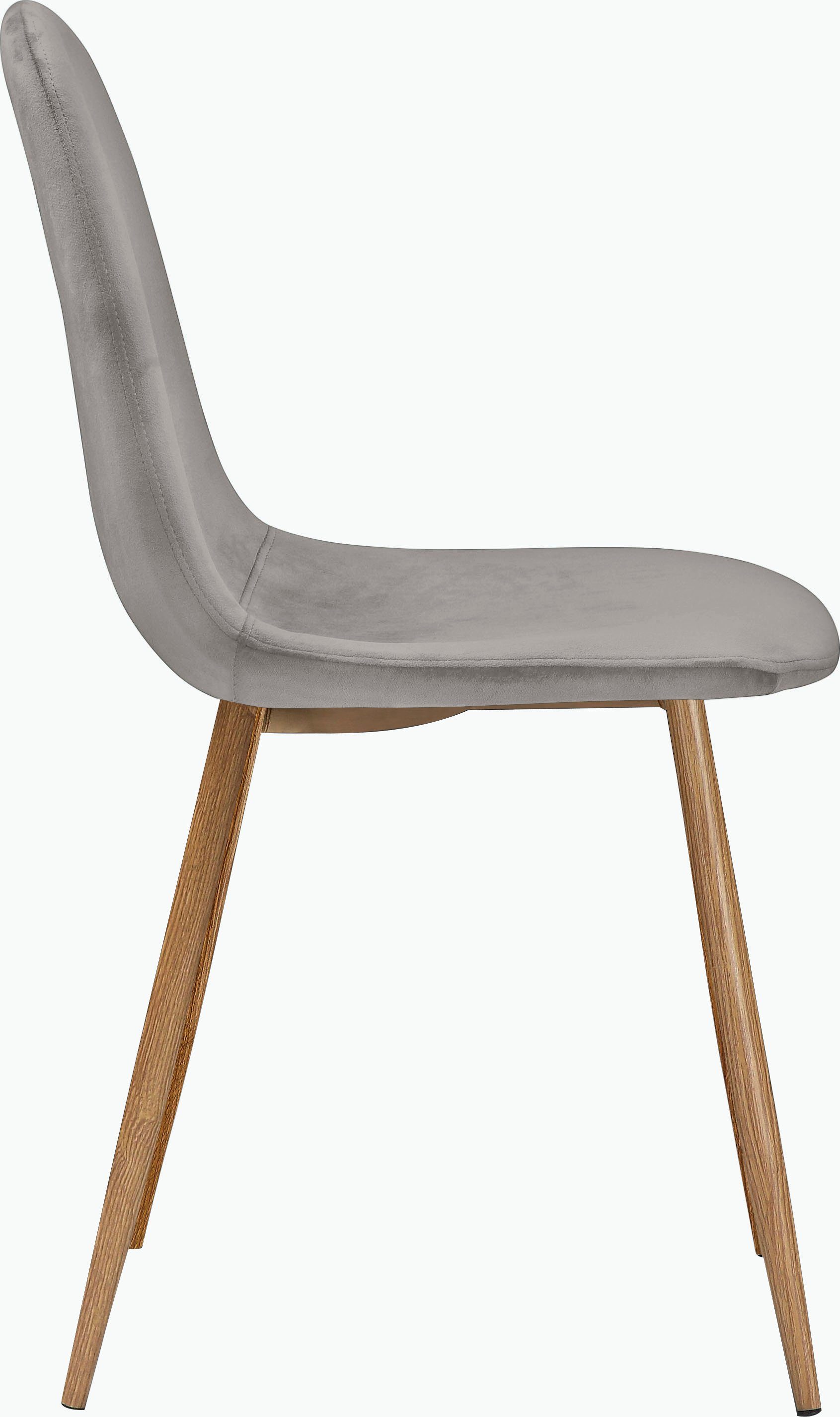Leonique Eethoek Eadwine, TOPSELLER! Zitgroep eettafel plus 4 eetkamerstoelen (set, 5-delig)