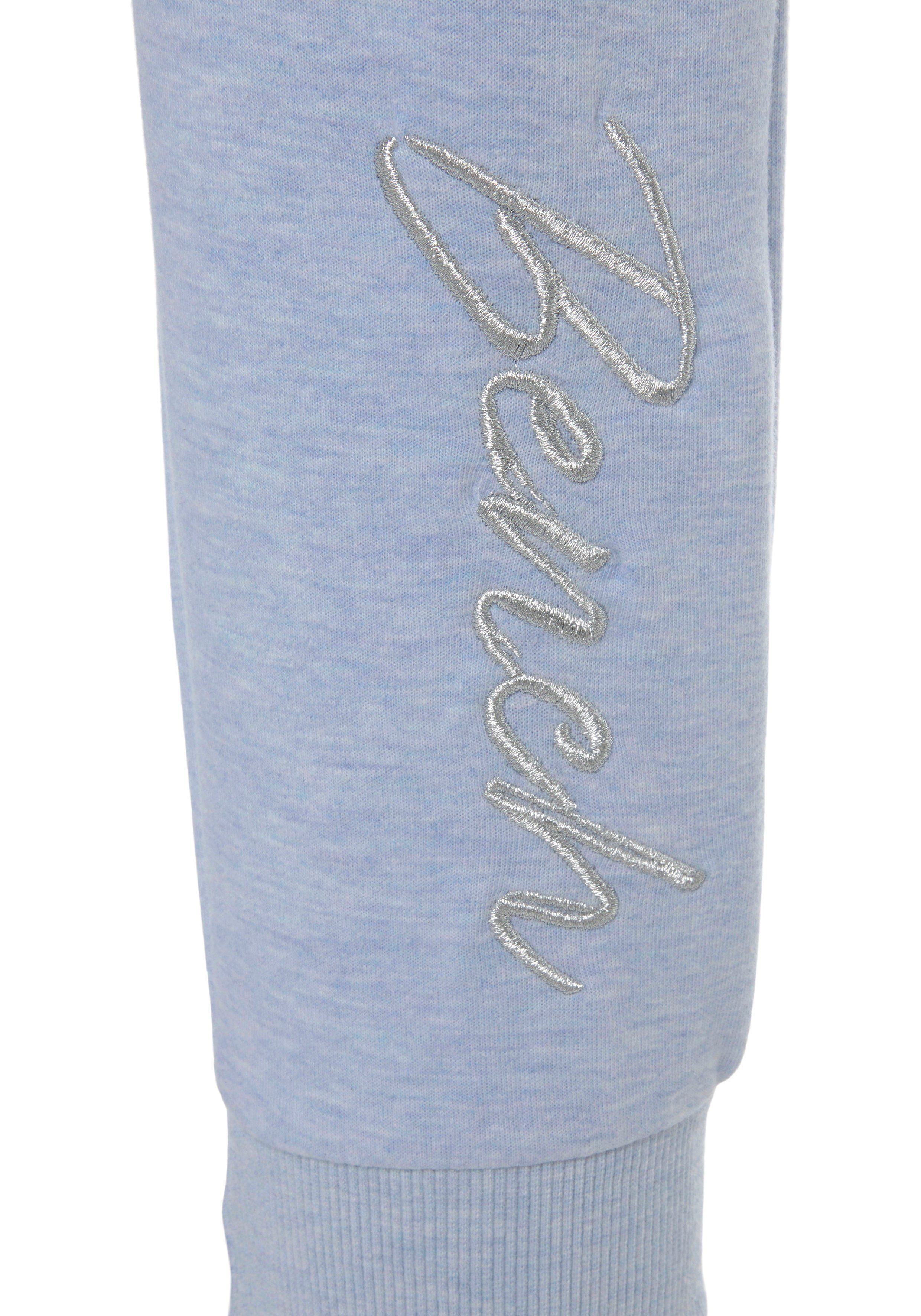 Bench. Loungewear Relaxbroek -loungebroek sweatbroek met glanzende logo-borduurwerk loungewear loungepak