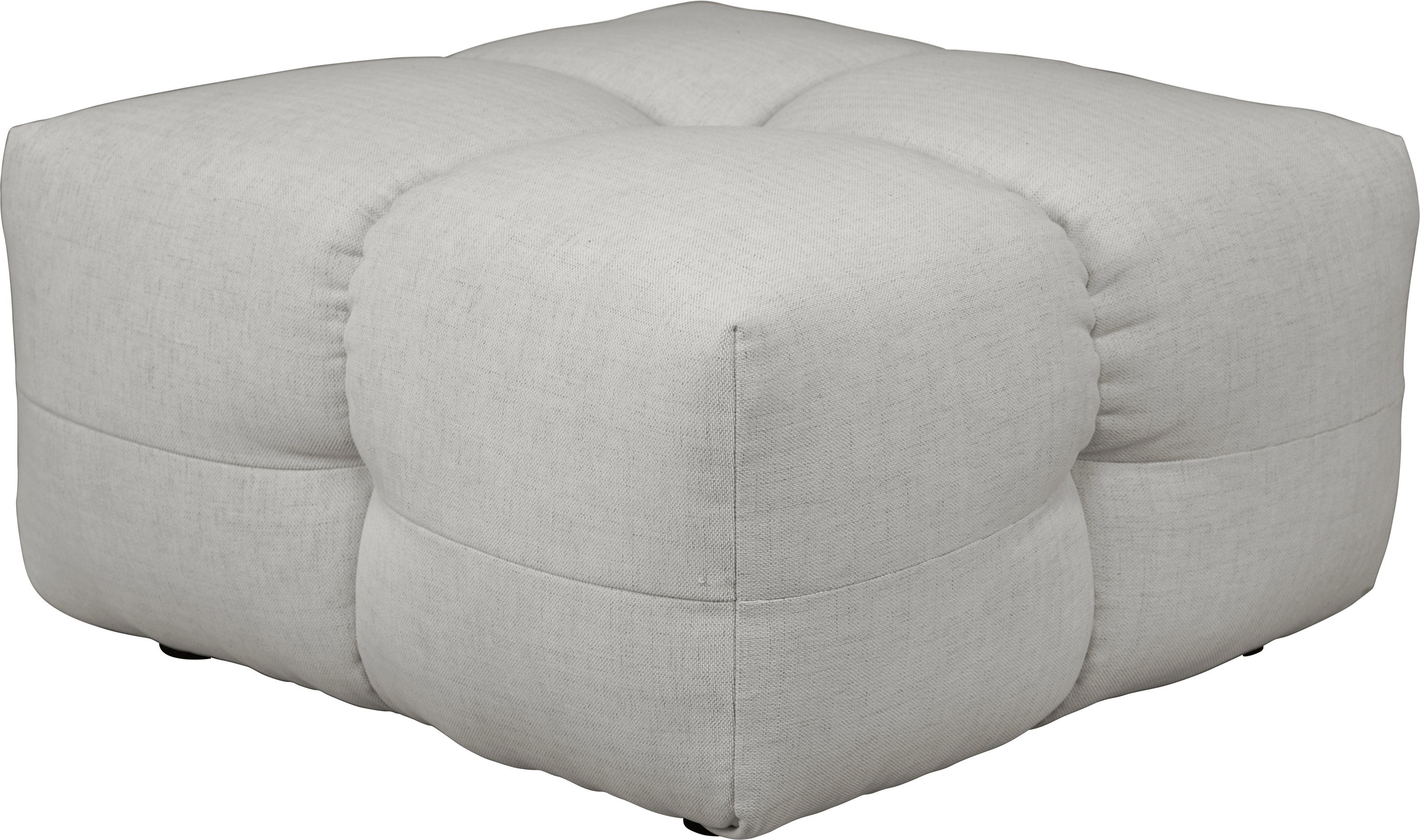 LeGer Home by Lena Gercke Hocker TALISHA zitpoef, moderne quilt, afmetingen: 84/93/43 cm