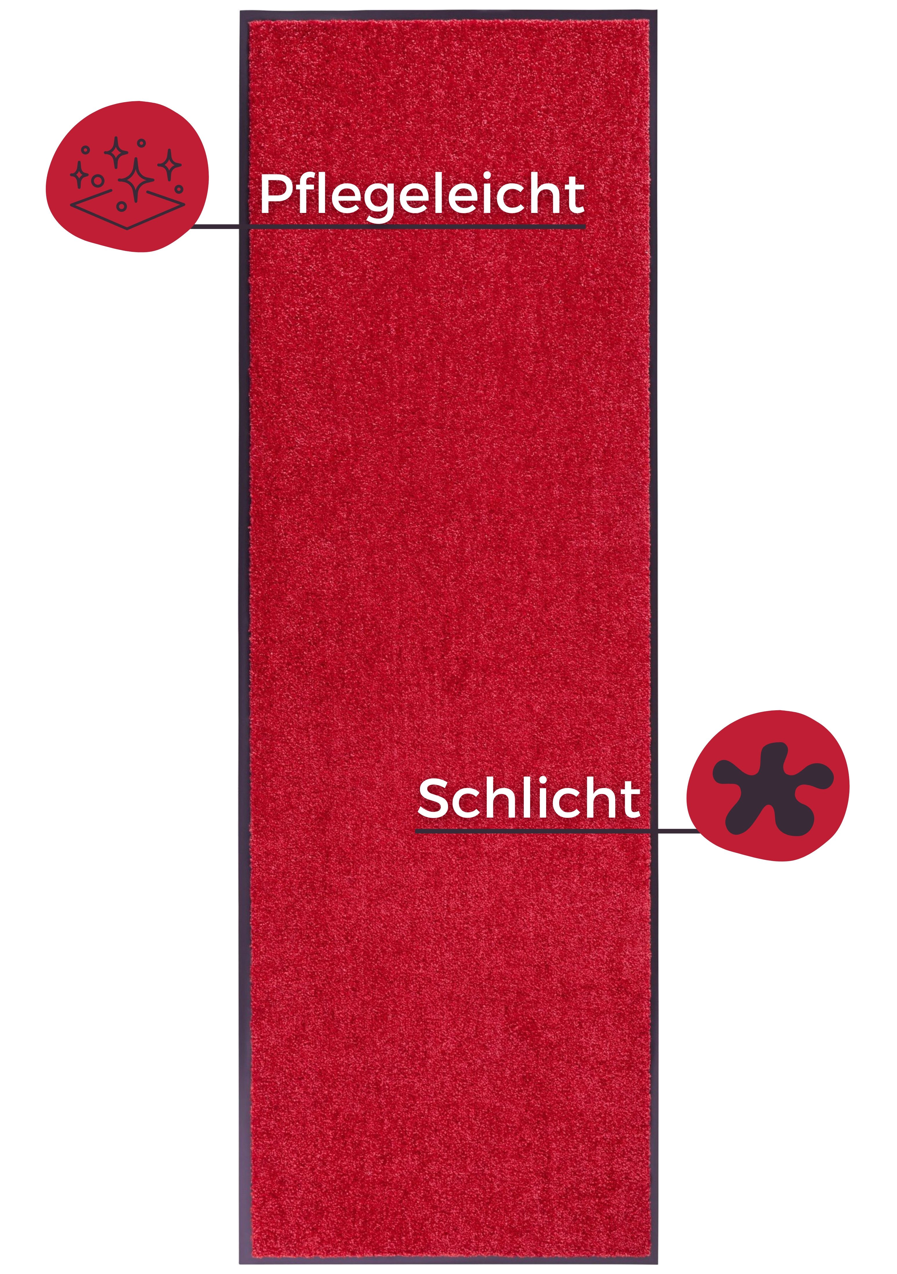 HANSE Home Mat Wash & Clean Vuilopvangmat, deurmat, in- en uitwendig, tapijt, loper, wasbaar