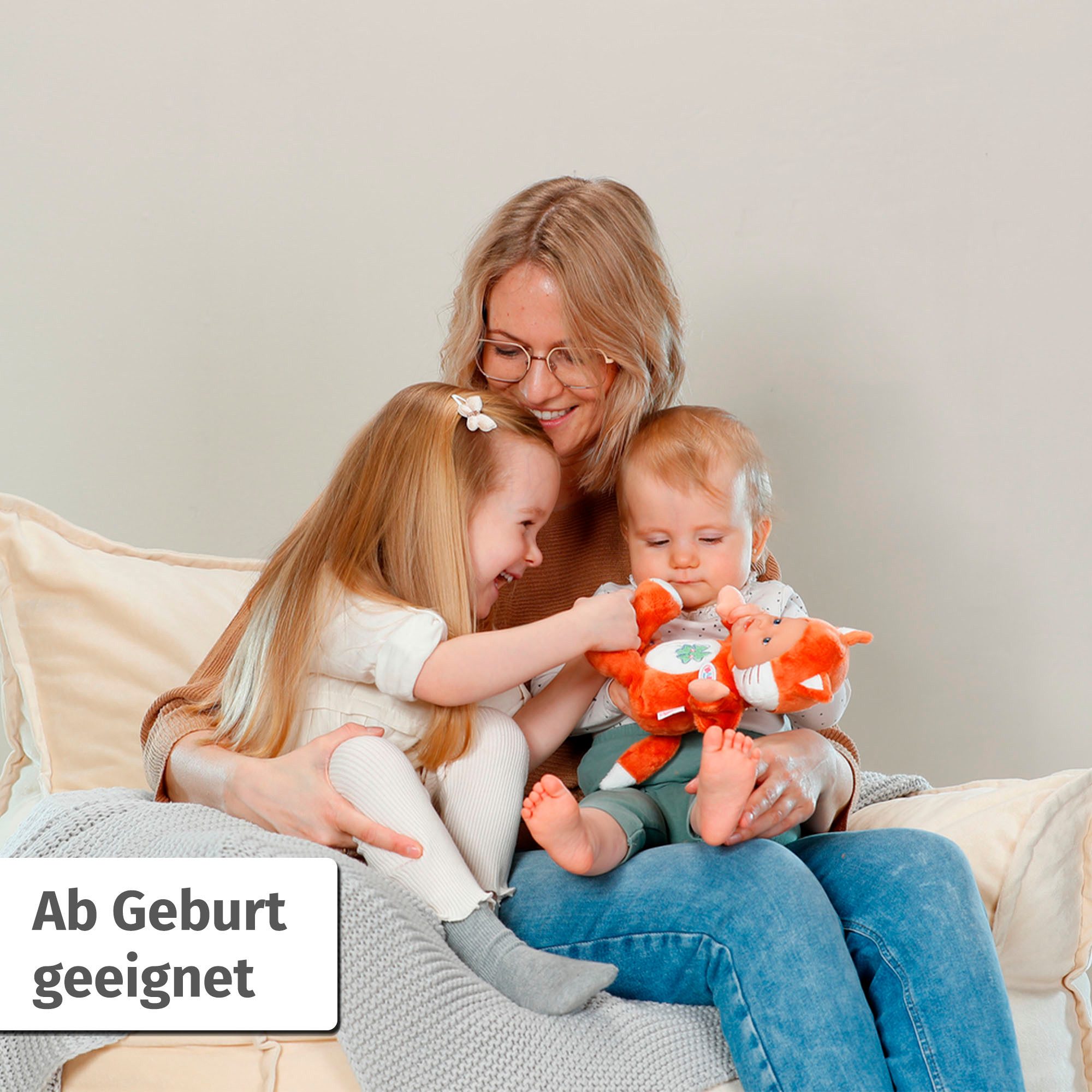 Baby Born Babypop Voor baby vos, 26 cm