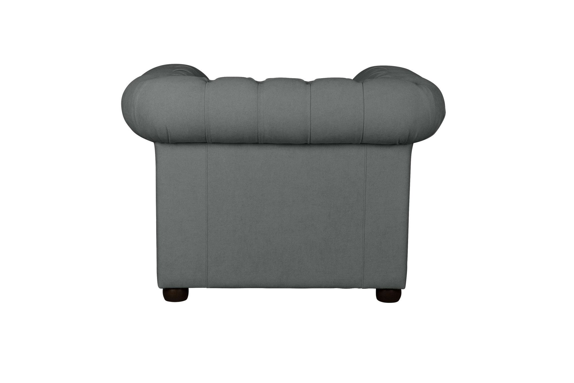 Home affaire Fauteuil CHARENTE, Chesterfield, golfsysteem, afmetingen B/D/H: 105/89/74 cm