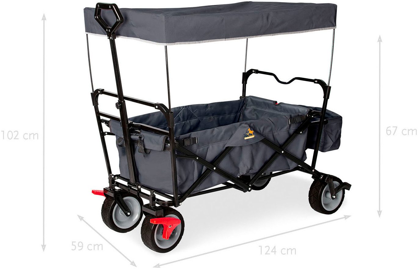 Pinolino® Bolderkar Paxi dlx, antraciet